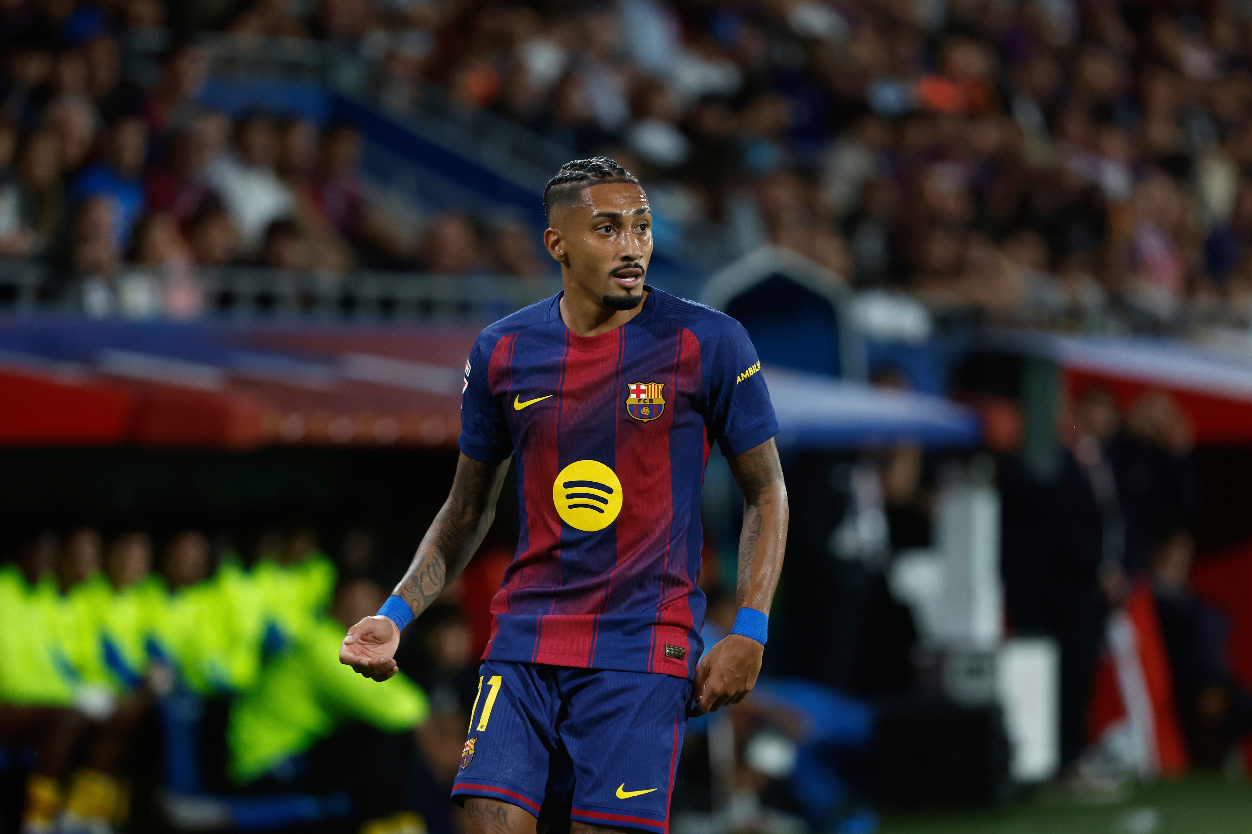 Raphinha ruled out of El Clasico as Barcelona injury crisis deepens