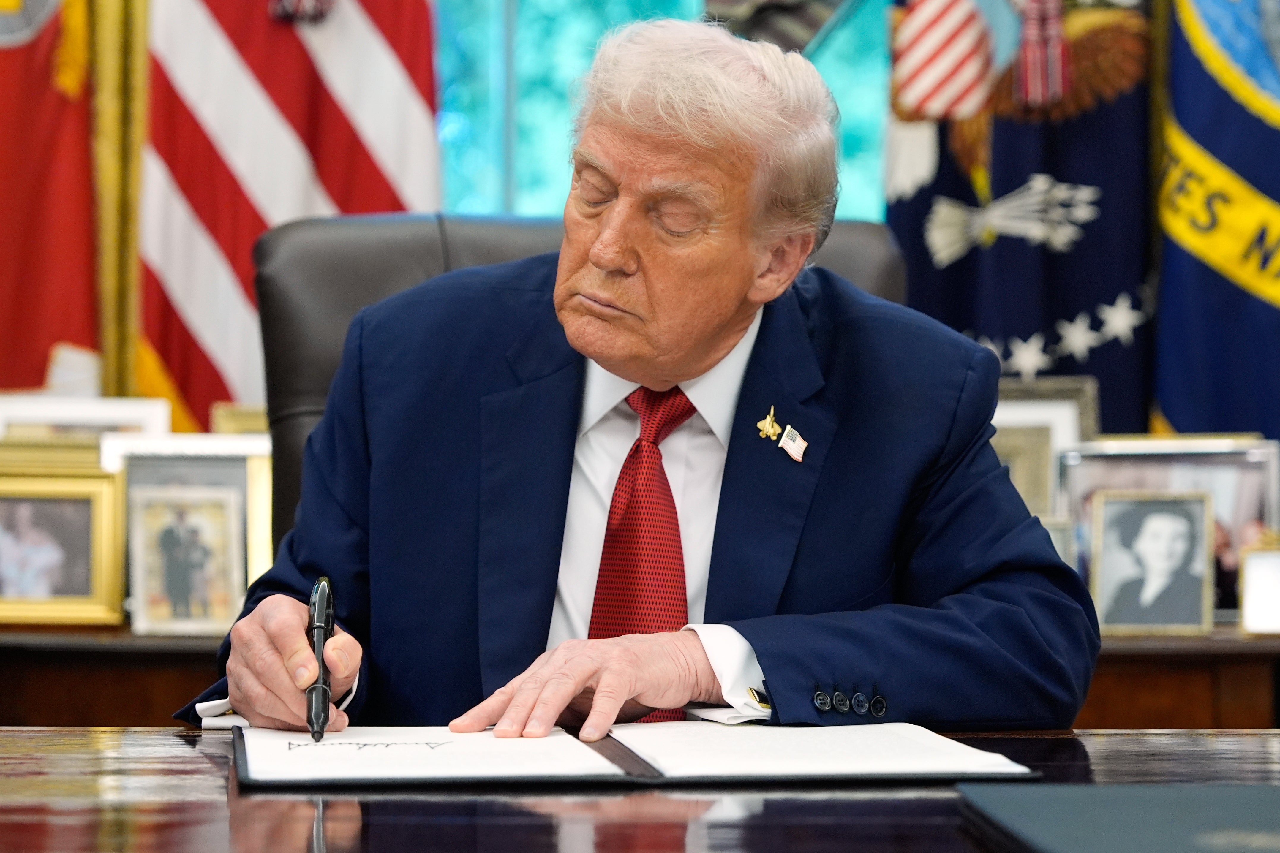 Trump signed an executive order on Thursday, facilitating a deal on TikTok that will allow the app to remain available in the U.S.