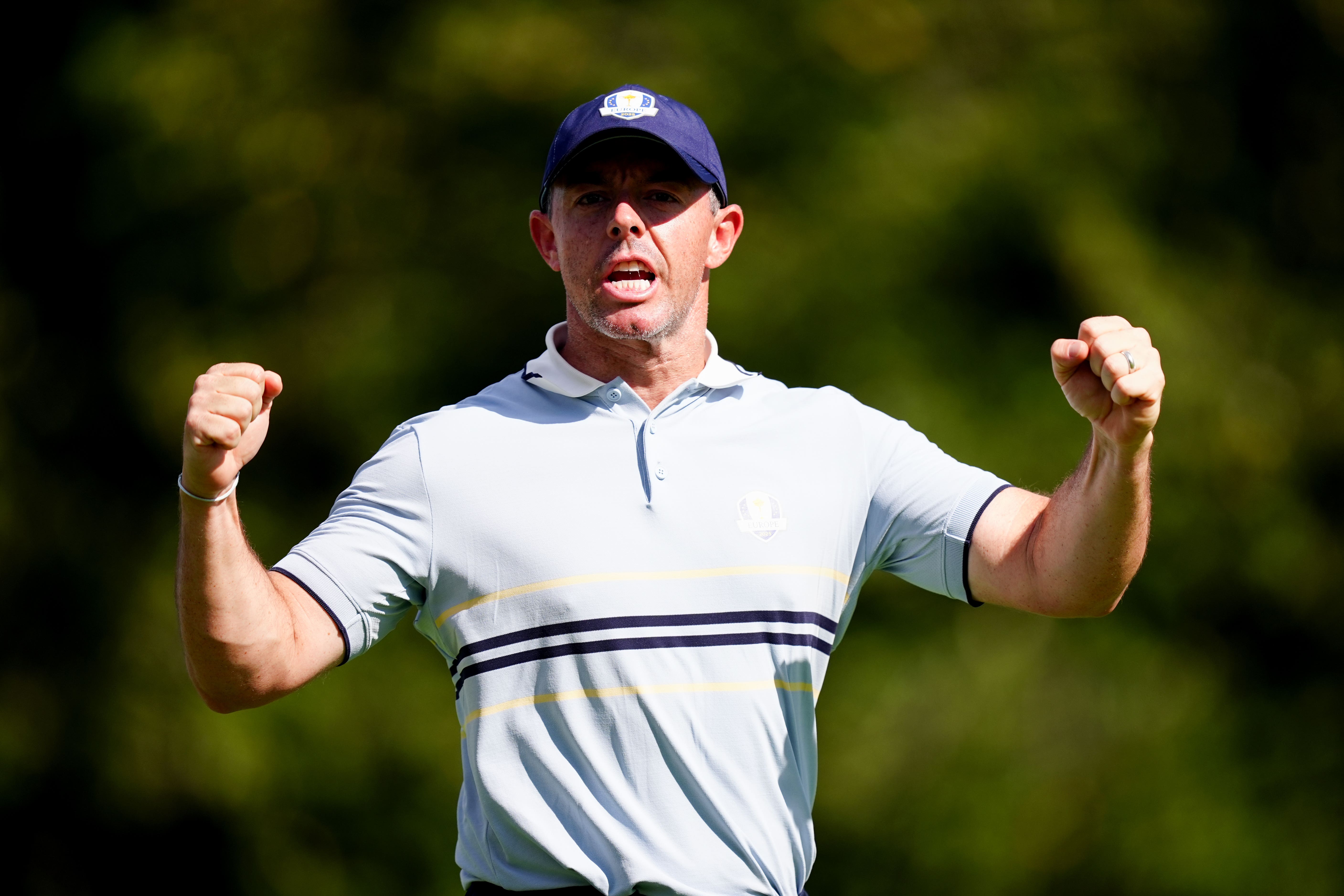 Rory McIlroy helped Europe off to a superb start at the Ryder Cup