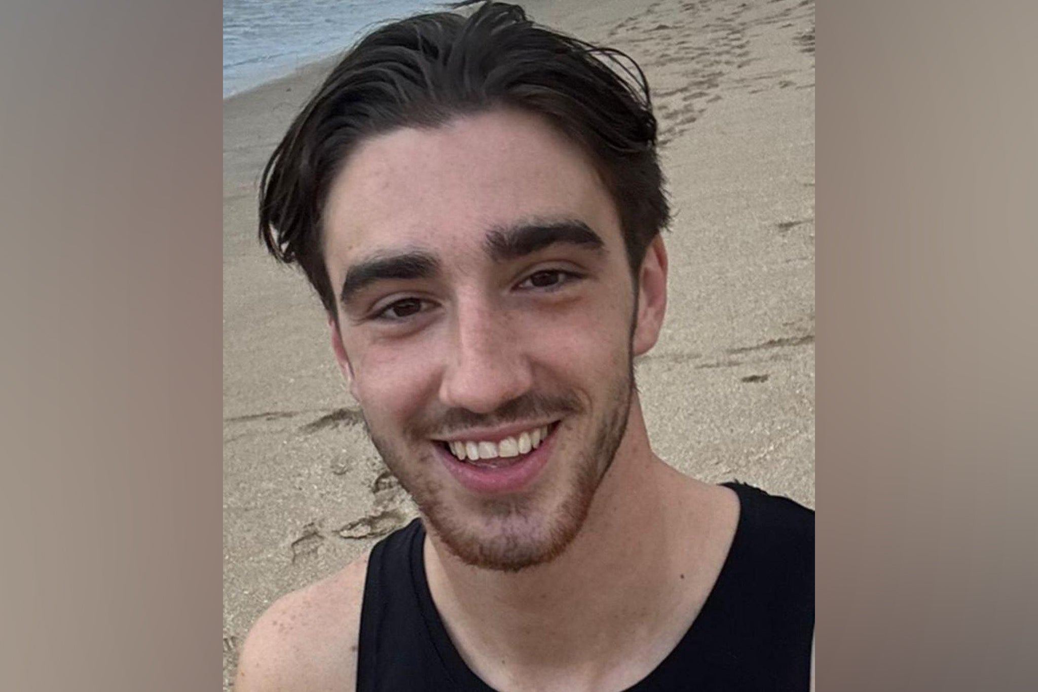 Harrison Edward Nada Kontounas was reportedly swimming with friends when a riptide pulled him under