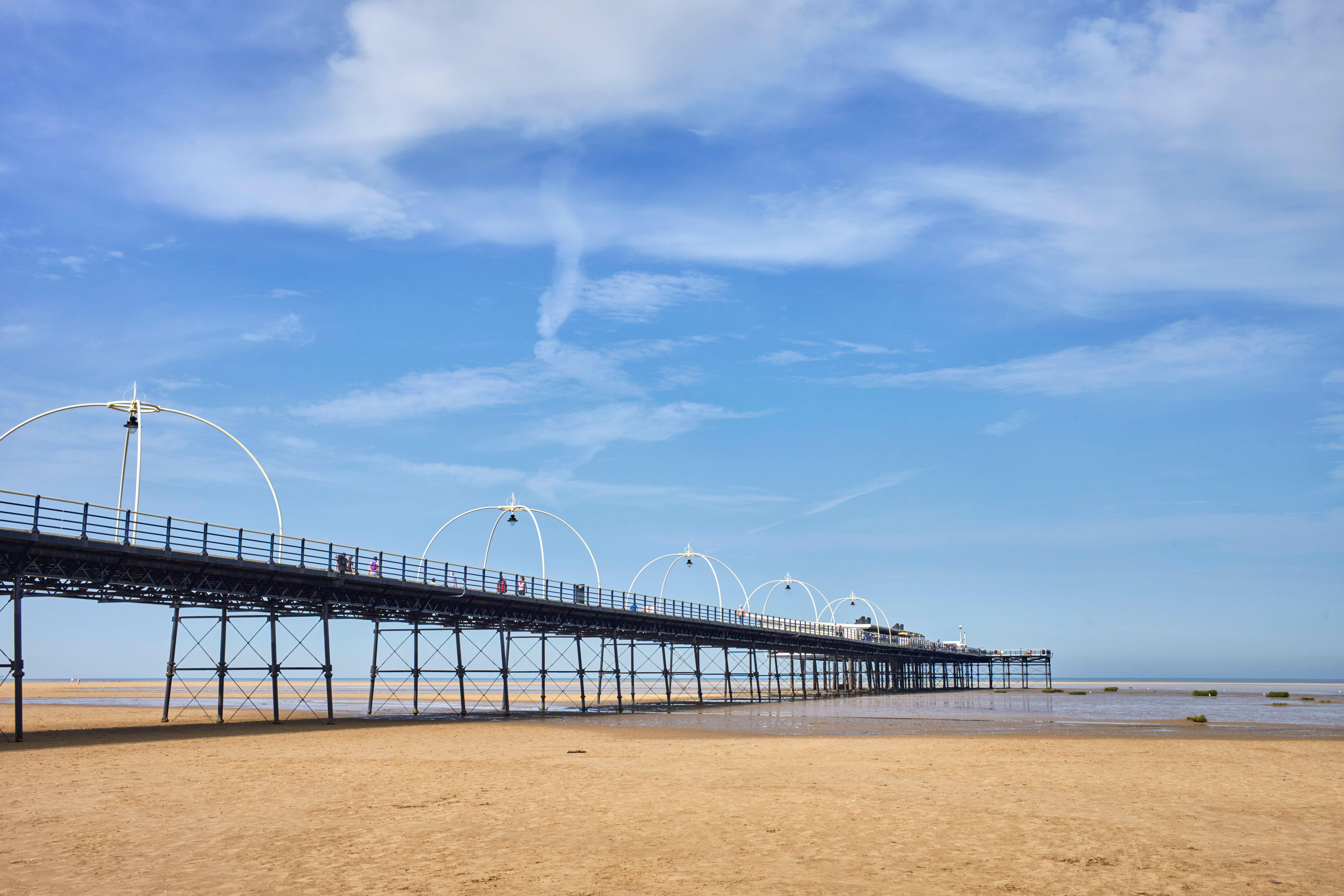 The pier has been closed since a fire broke out at the end of August