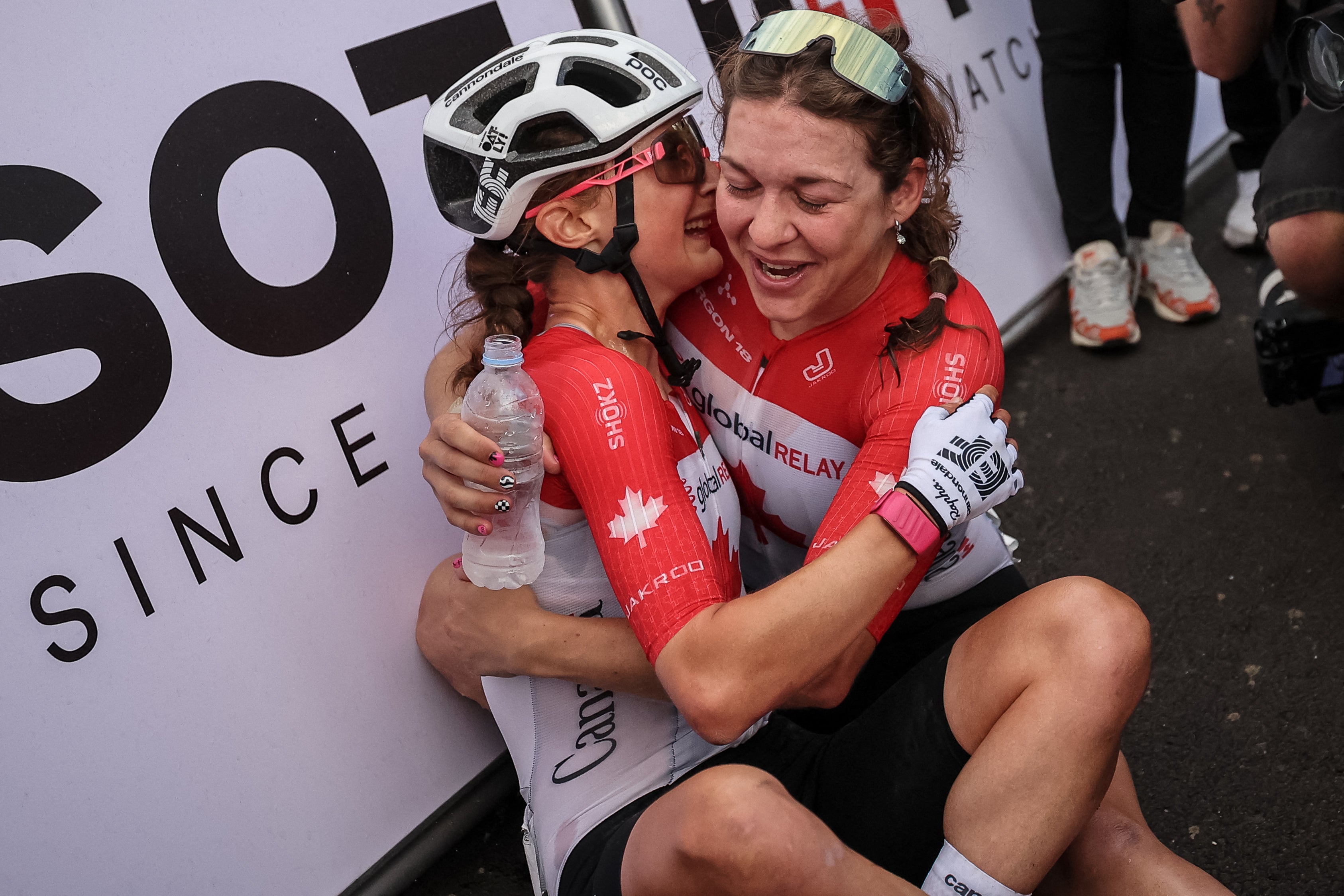 Magdeleine Vallieres was emotional after her win