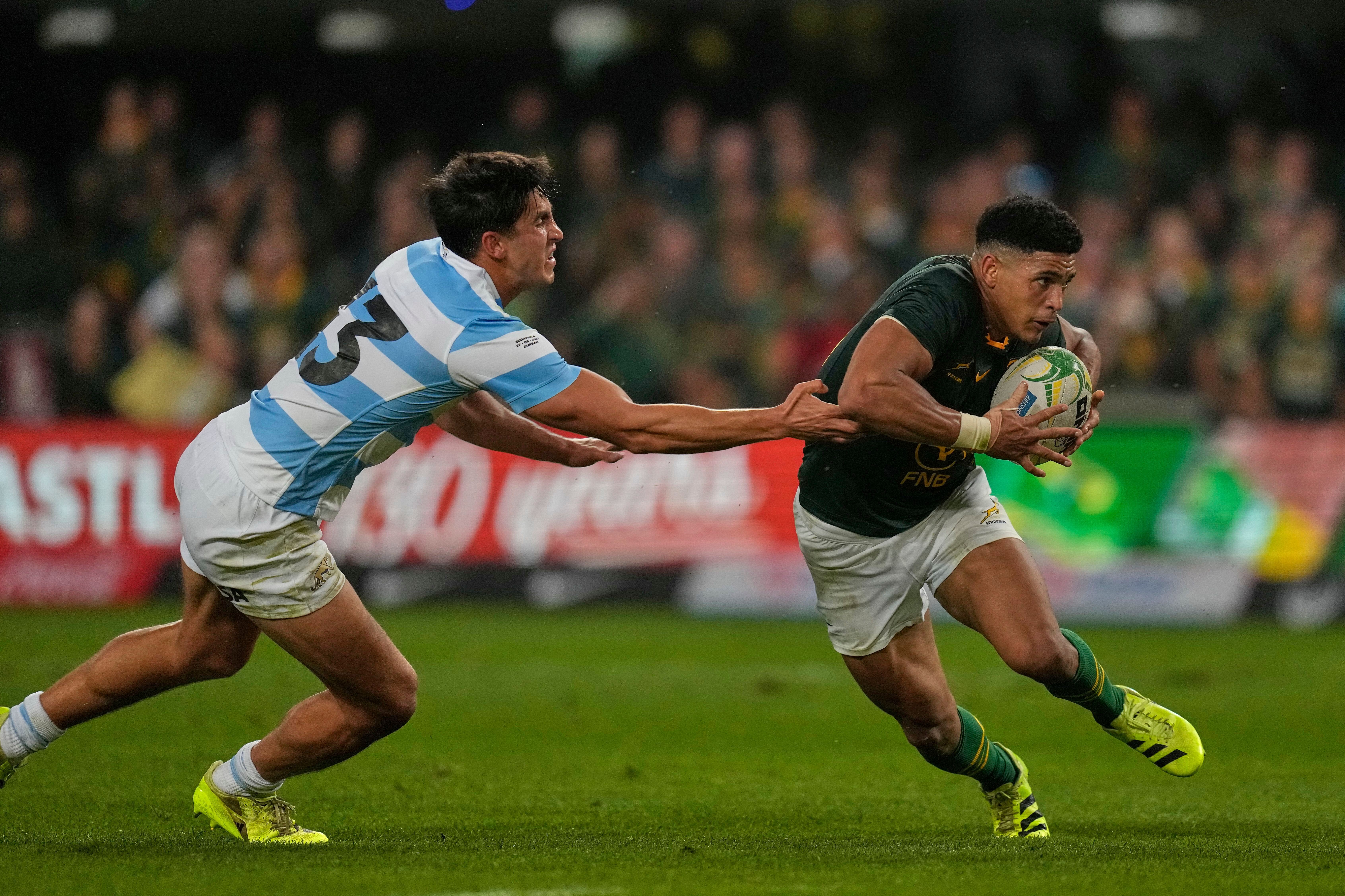 Sacha Feinberg-Mngomezulu was spectacular in a Springboks rout