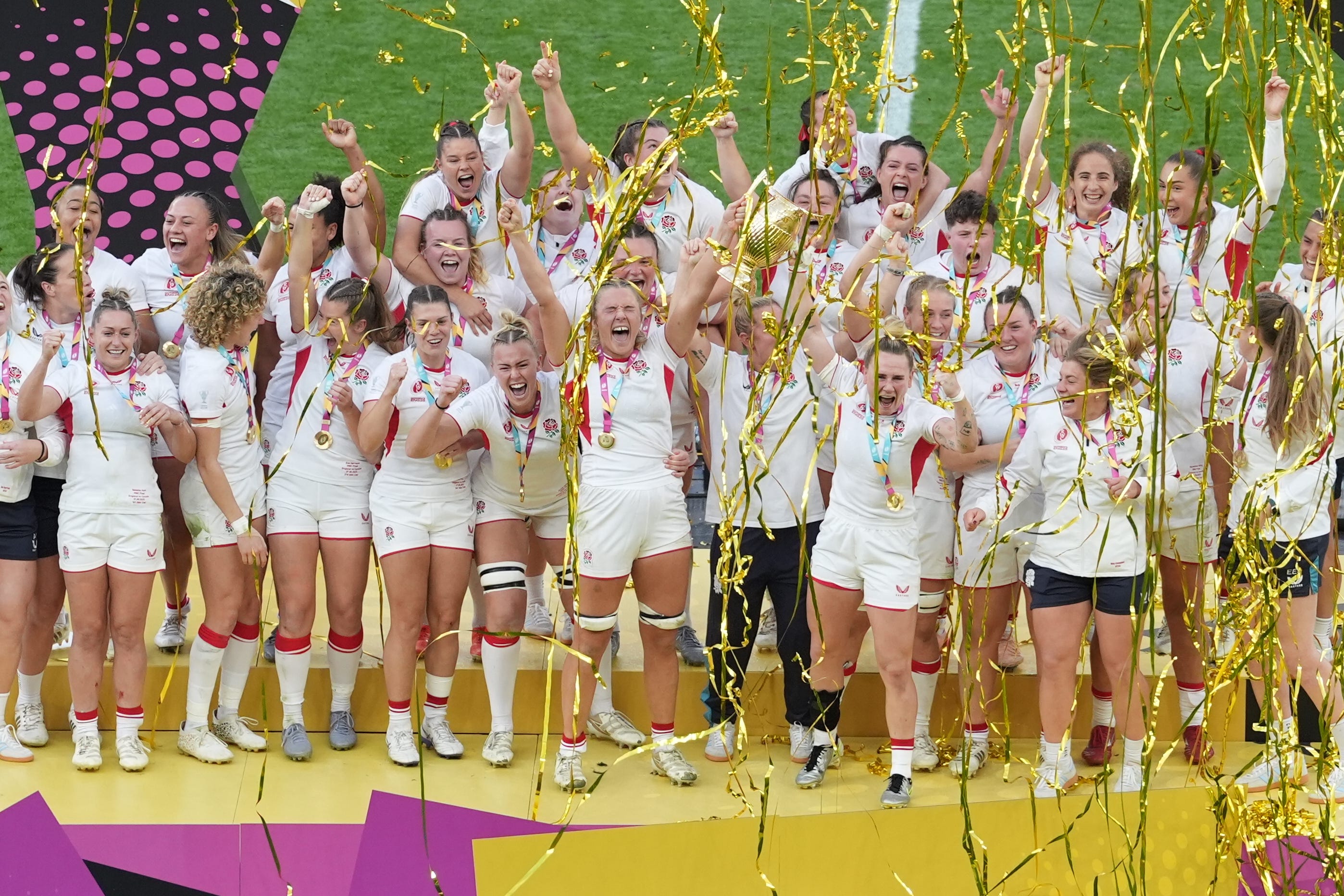 England lifted the Women’s World Cup on home soil
