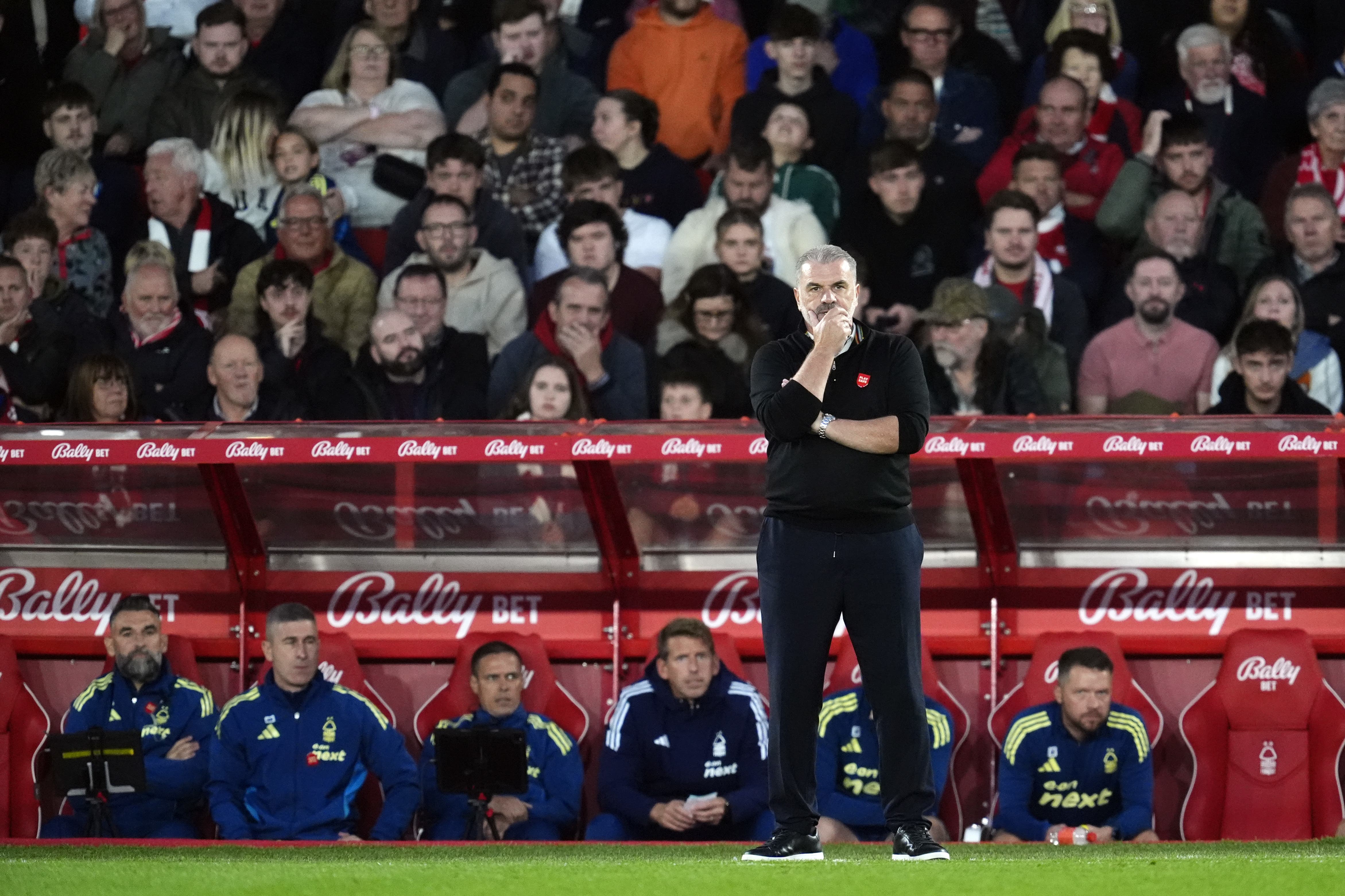 Ange Postecoglou’s winless start in charge of Forest continued (Nick Potts/PA)