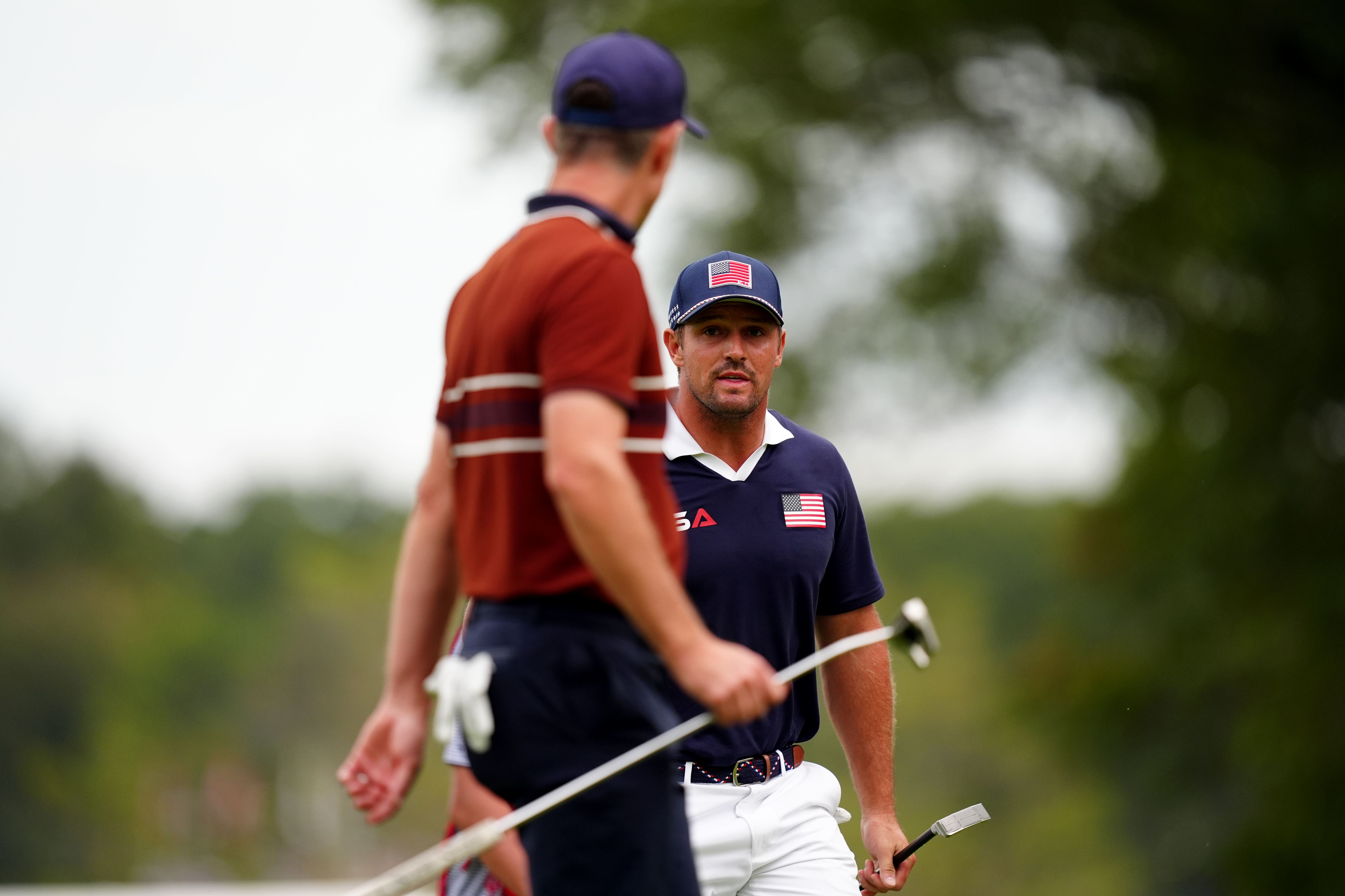 Justin Rose did not want beef with Bryson DeChambeau to overshadow a famous day at the Ryder Cup (David Davies/PA)