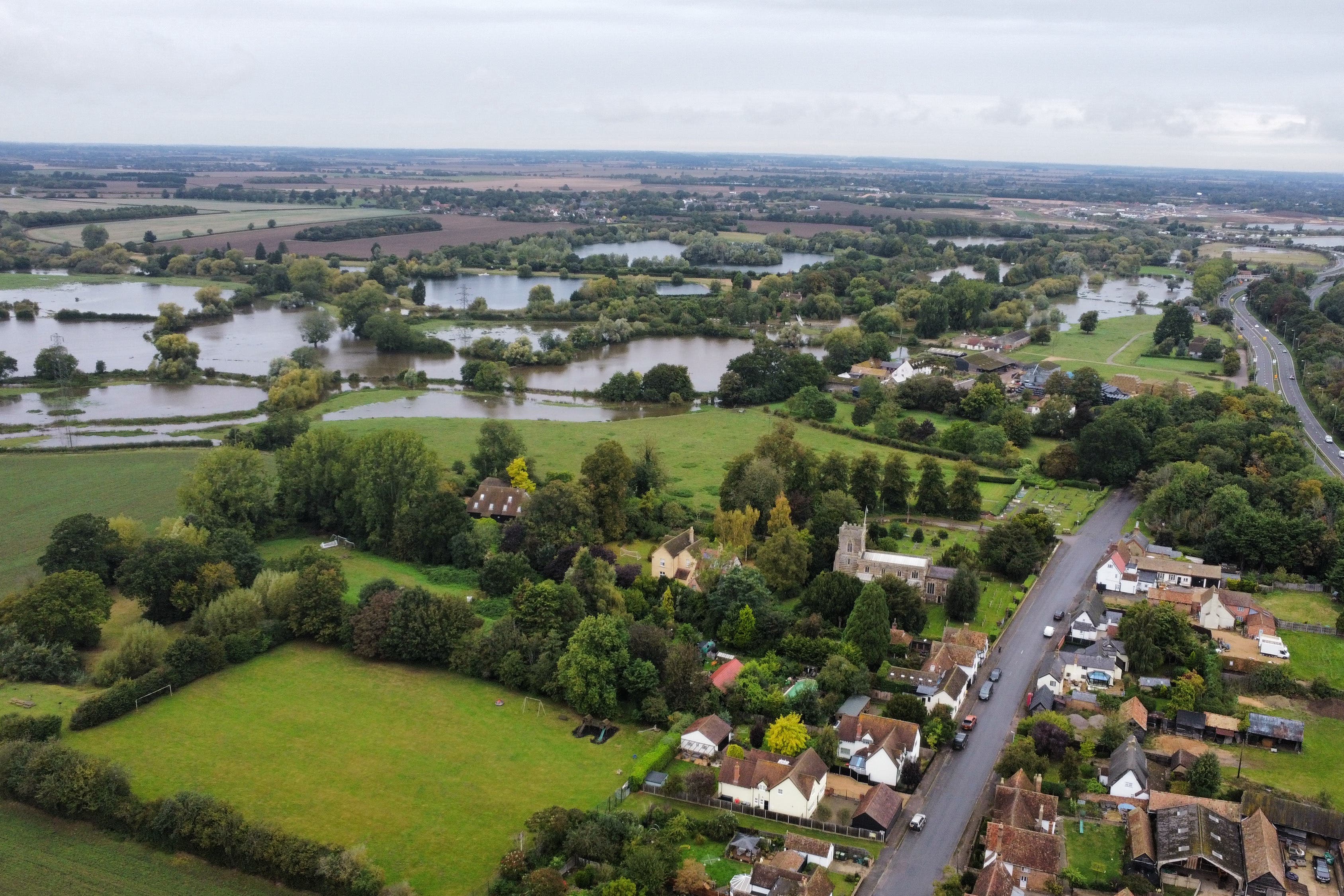 The village of Tempsford in Befordshire (David Sutton/PA)