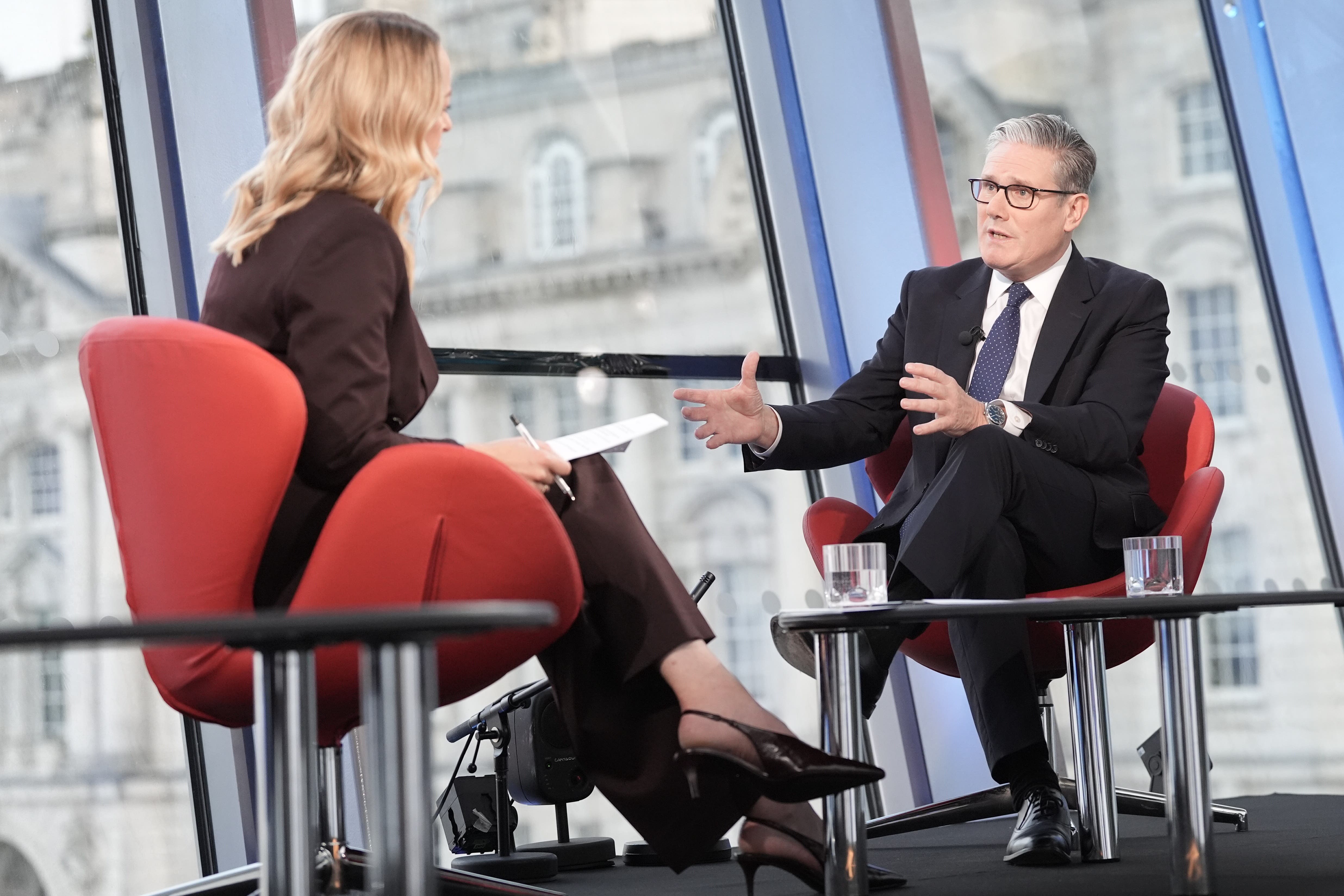 Keir Starmer was asked about the field on the BBC’s ‘Sunday With Laura Kuenssberg’ programme