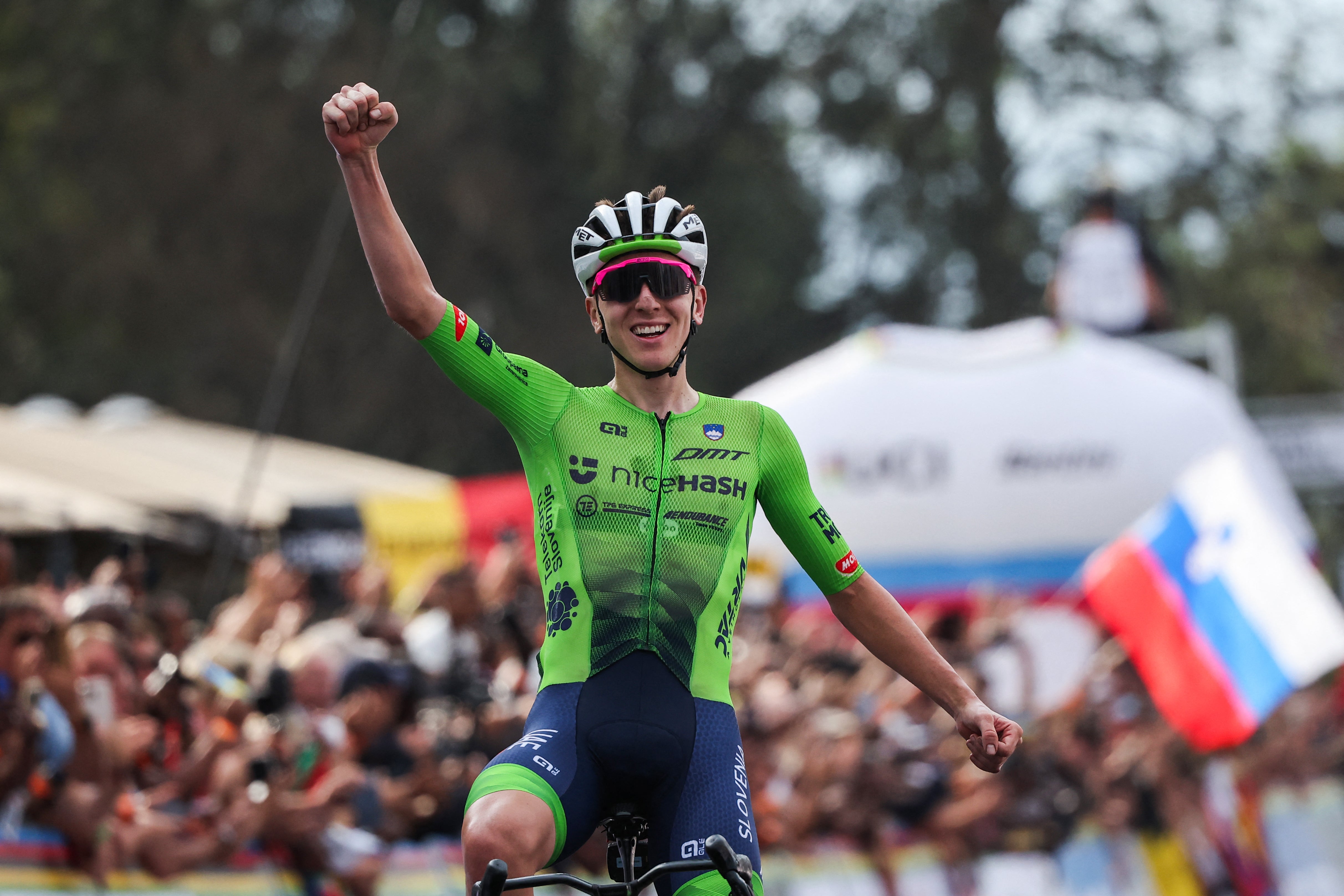 Tadej Pogacar is now a two-time world champion after another brilliant performance in Rwanda