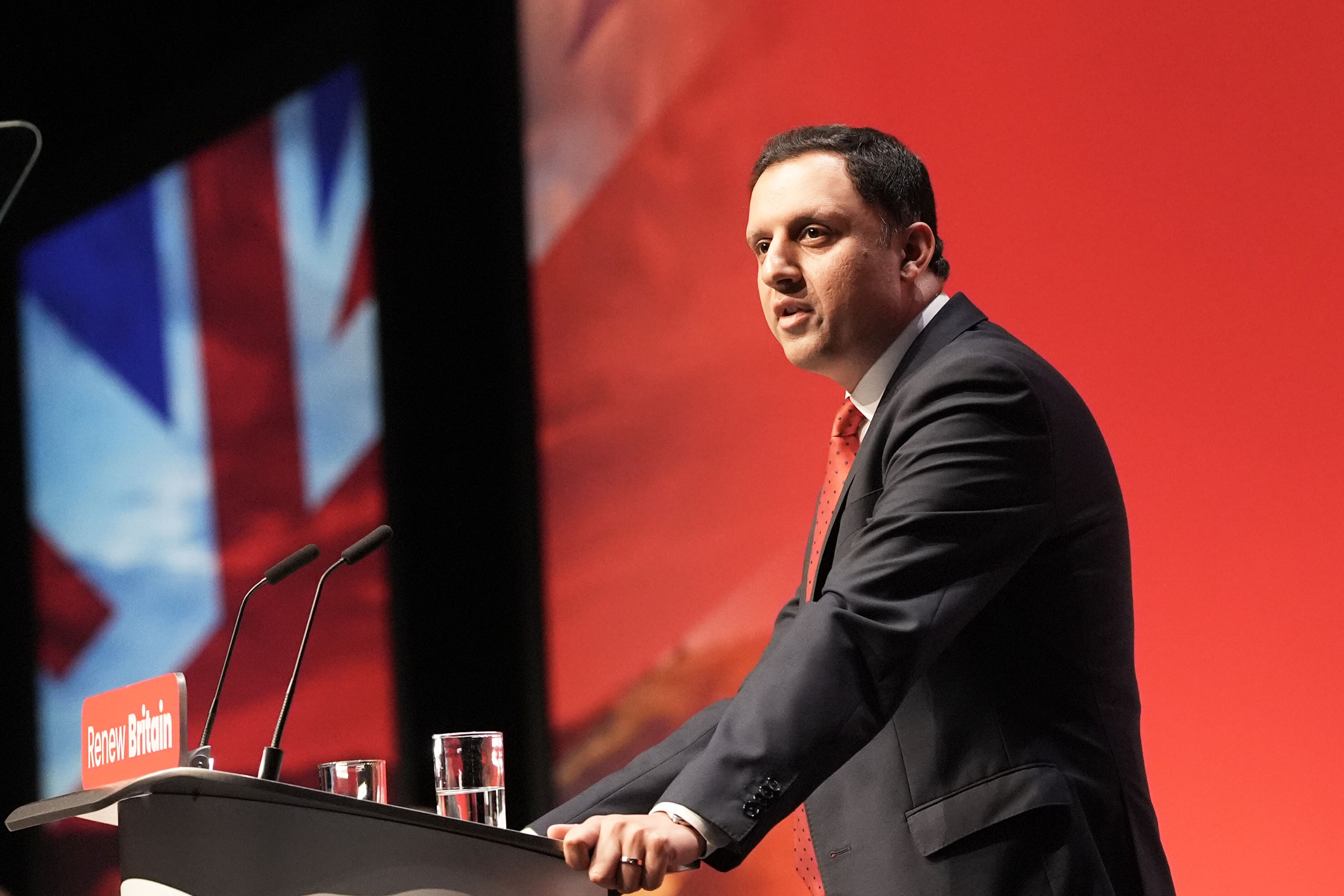 Scottish Labour Leader Anas Sarwar insisted his party can defy the polls and win next May’s Holyrood election (Stefan Rousseau/PA)