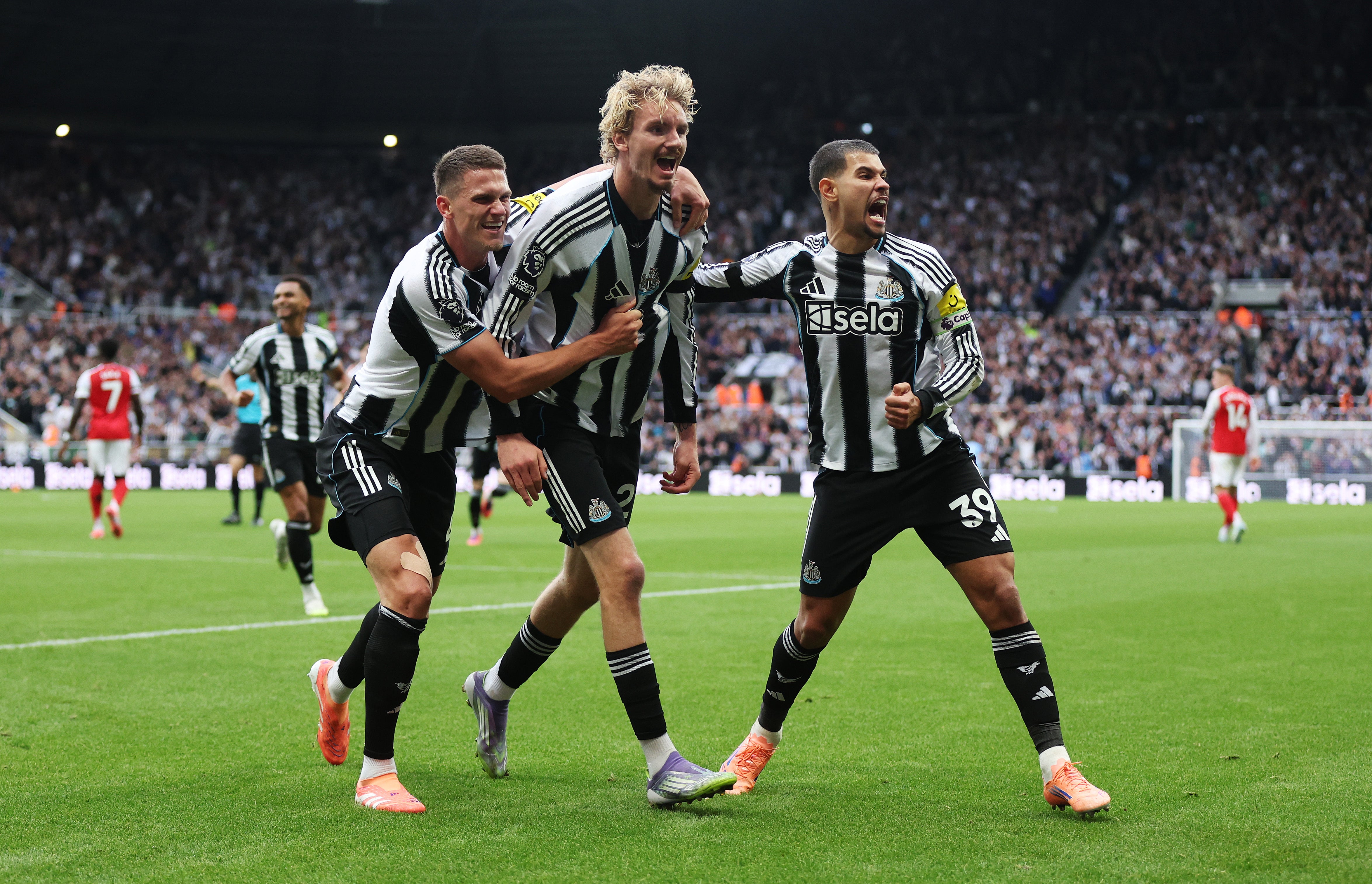 Nick Woltemade scored his second Newcastle goal on the weekend against Arsenal