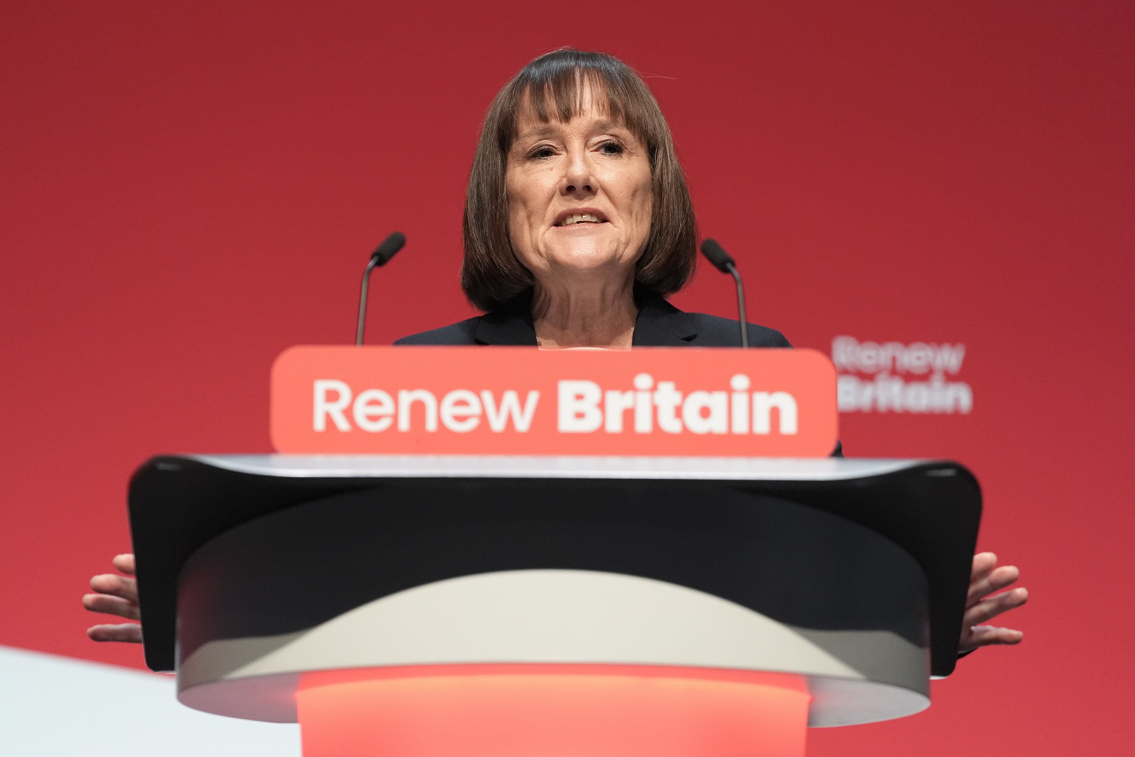 Jo Stevens was speaking at the Labour Party conference (Stefan Rousseau/PA)