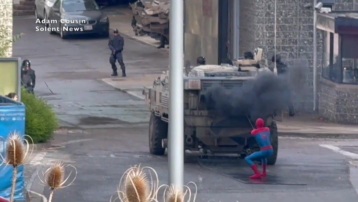 New footage appears to confirm Holland has returned to work after time off recuperating