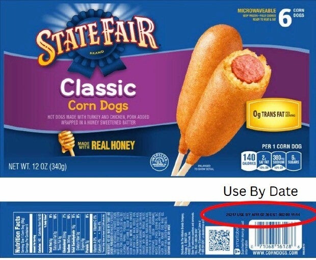 Corn Dog Recall
