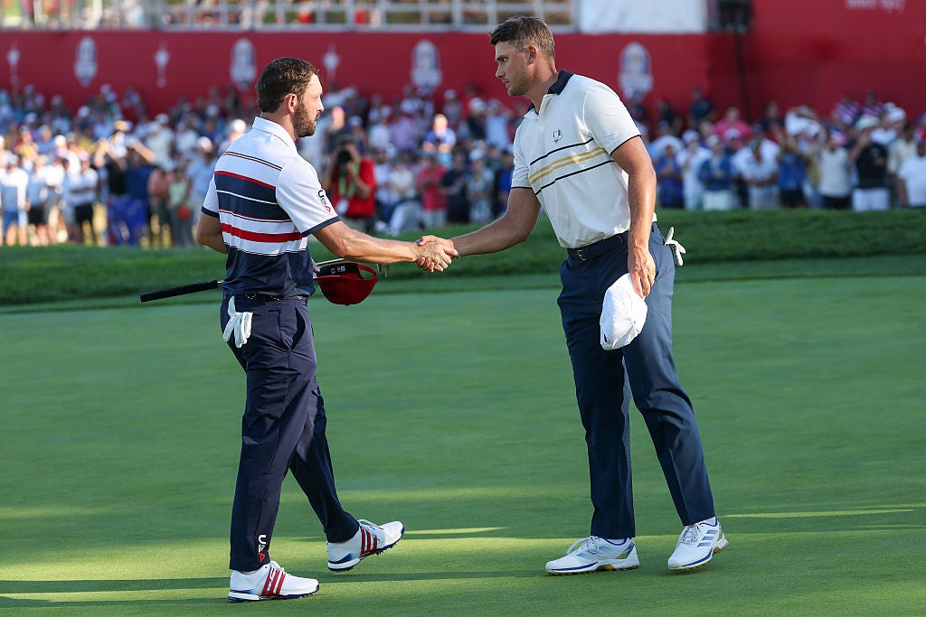 Aberg zajistil klíčový bod s vítězstvím nad Patrickem Cantlayem