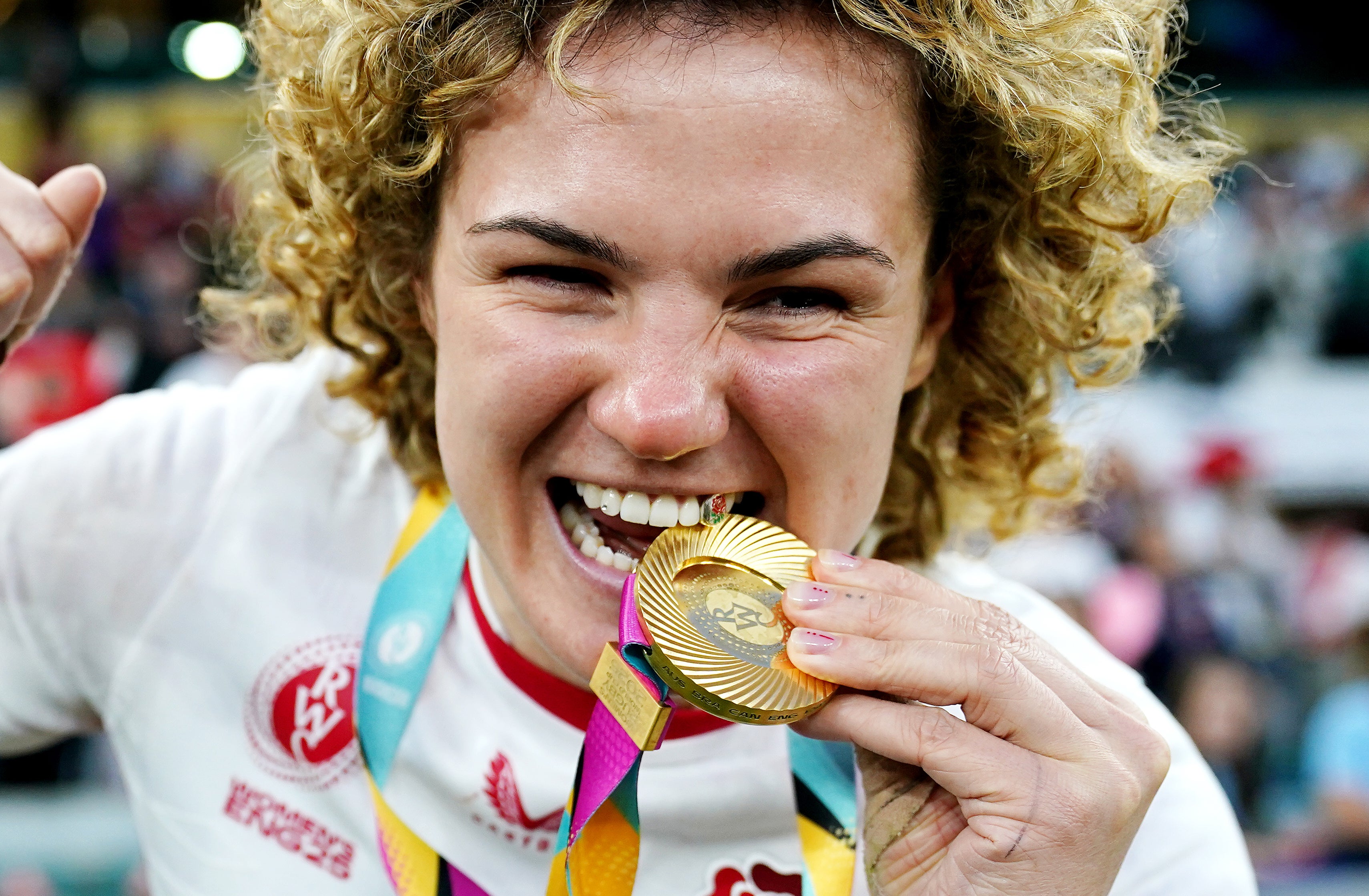 Ellie Kildunne had a special grill made for one of her front teeth