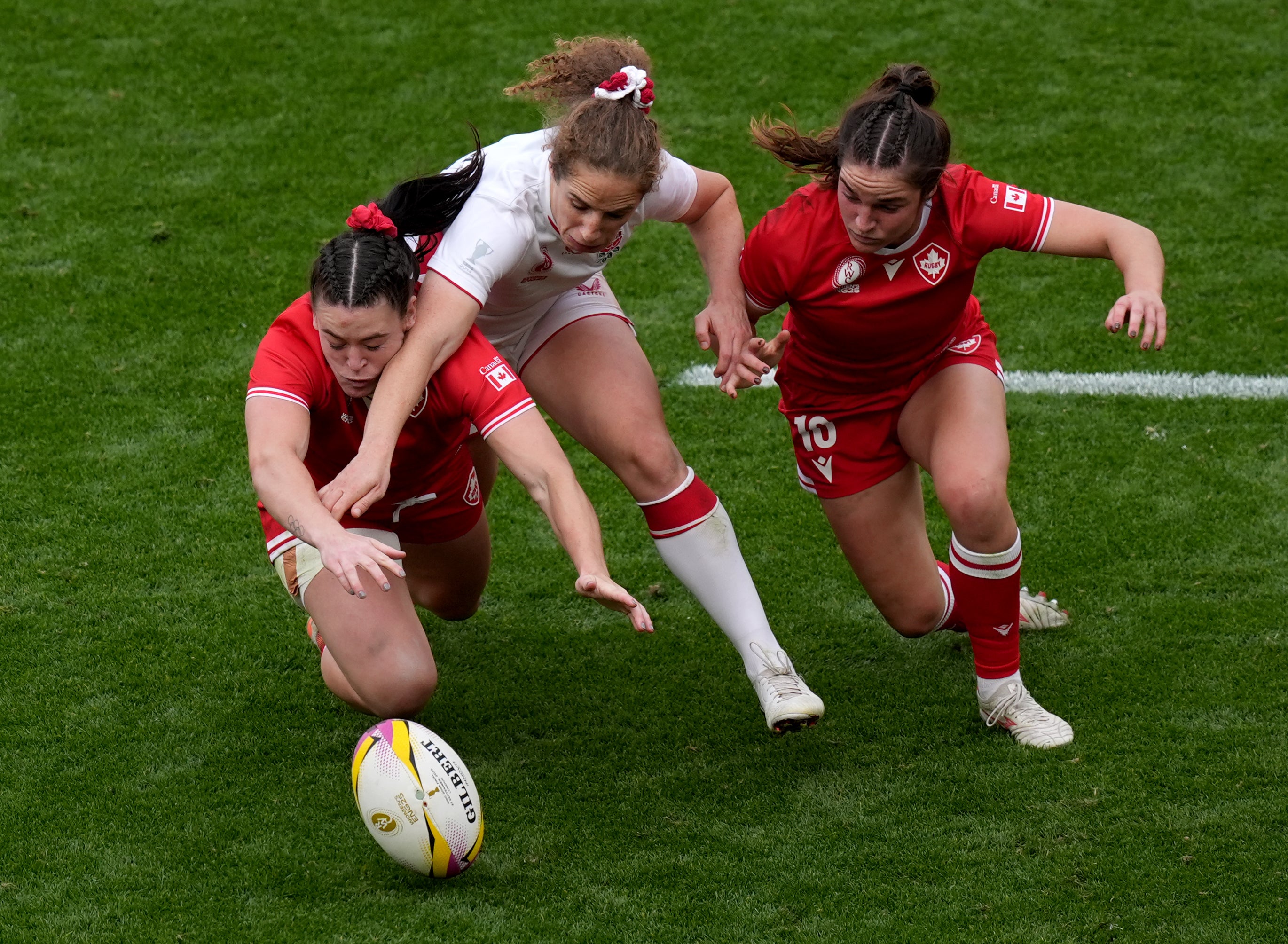 Abby Dow and England overcame Canada in the World Cup final