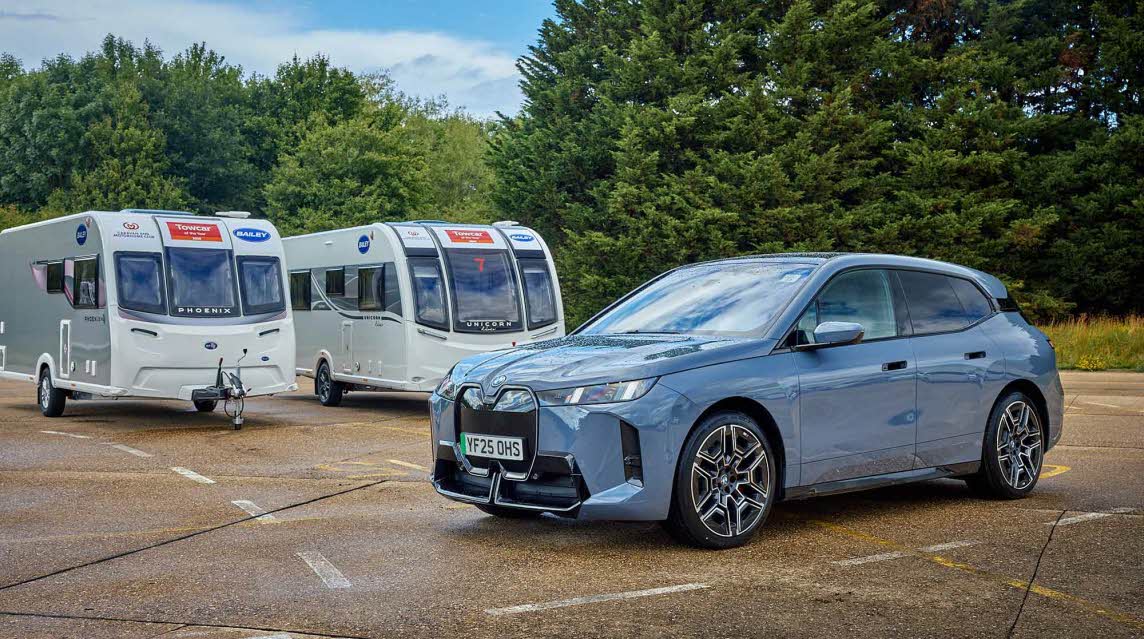 The BMW iX is the best electric towcar for 2026