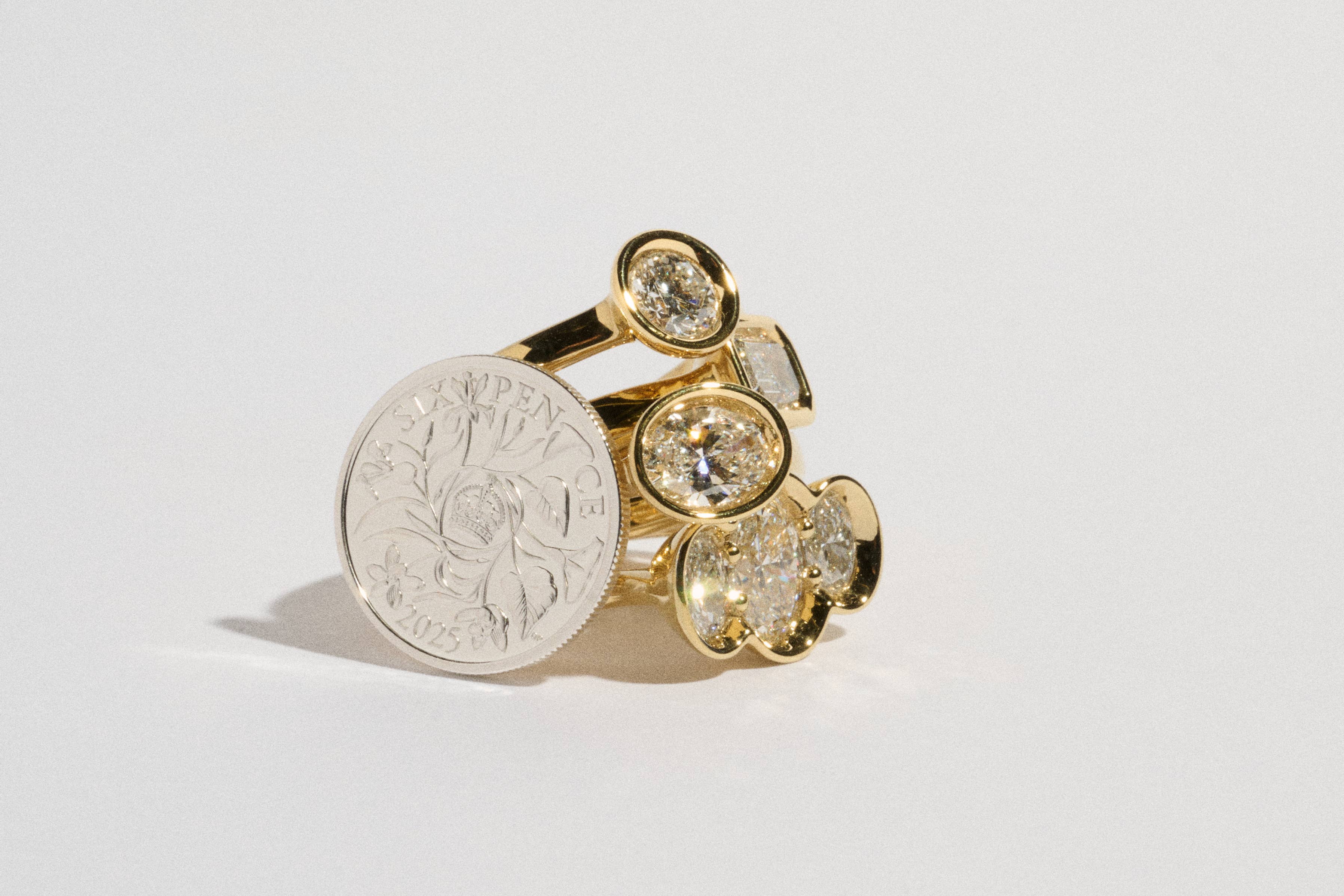Each piece from the new collection has a ‘modern take on the traditional good luck charm’ (886 by The Royal Mint/PA)