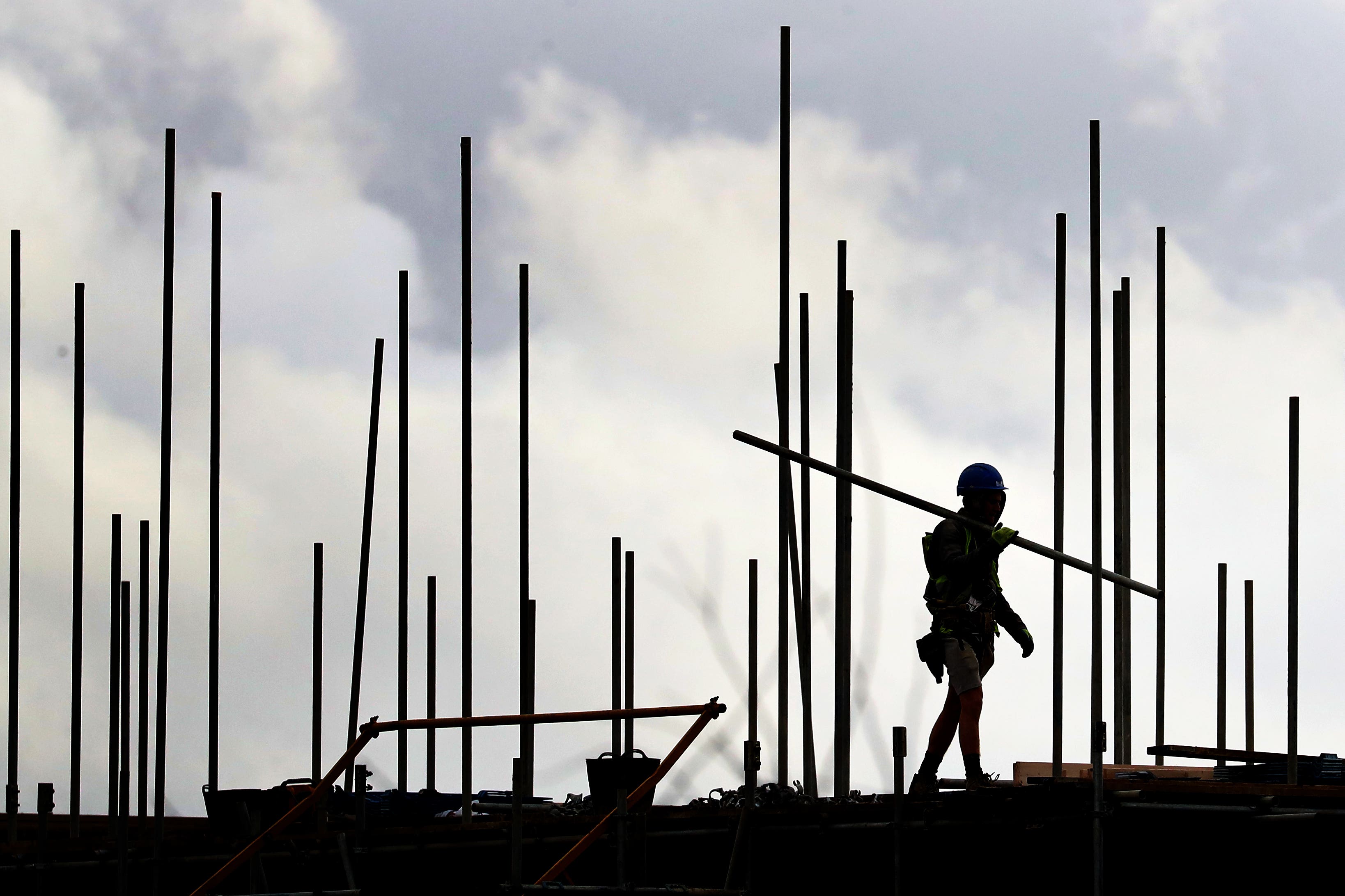 Tradespeople voiced their concerns (Gareth Fuller/PA)