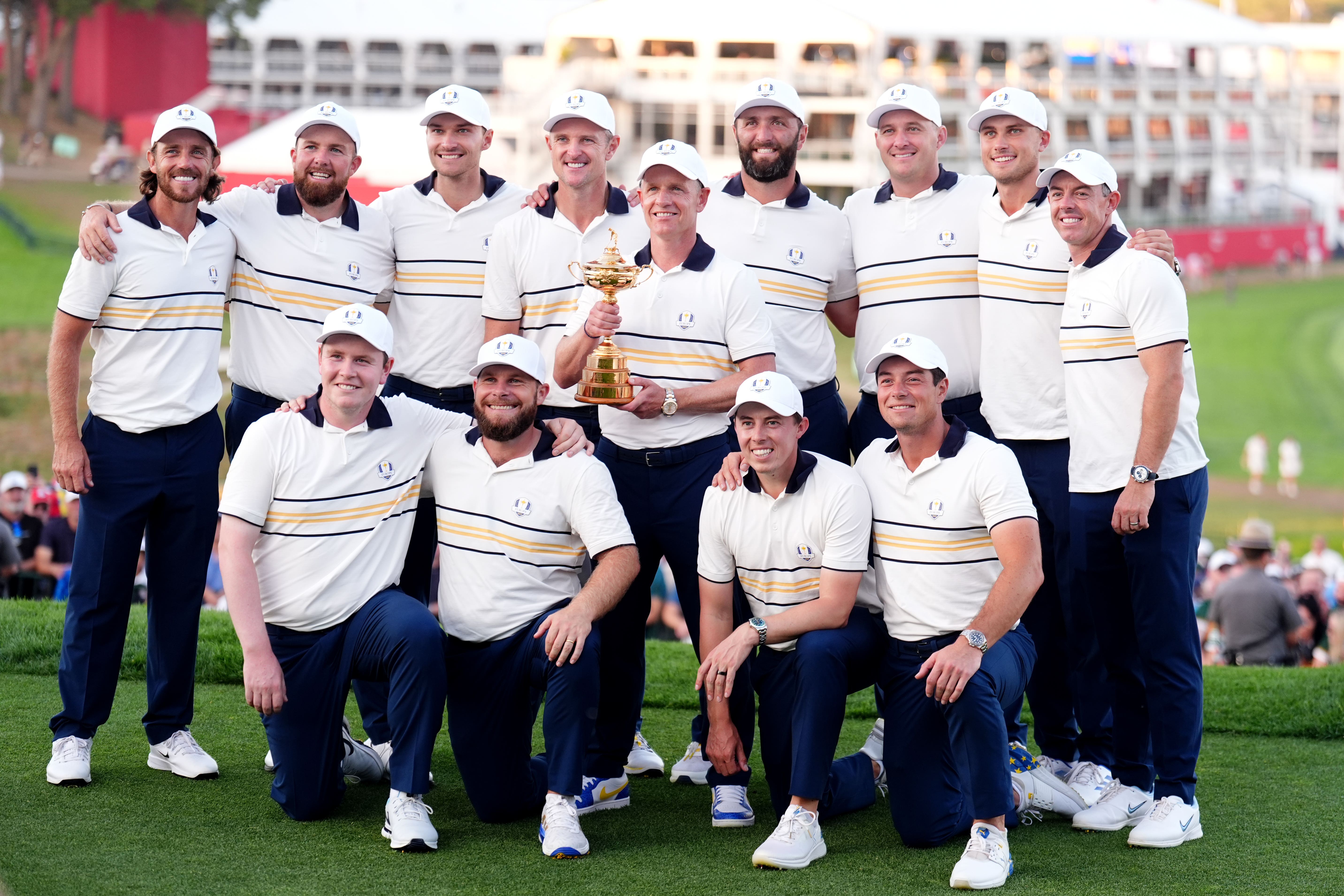 Europe are celebrating a stunning Ryder Cup success (Mike Egerton/PA)