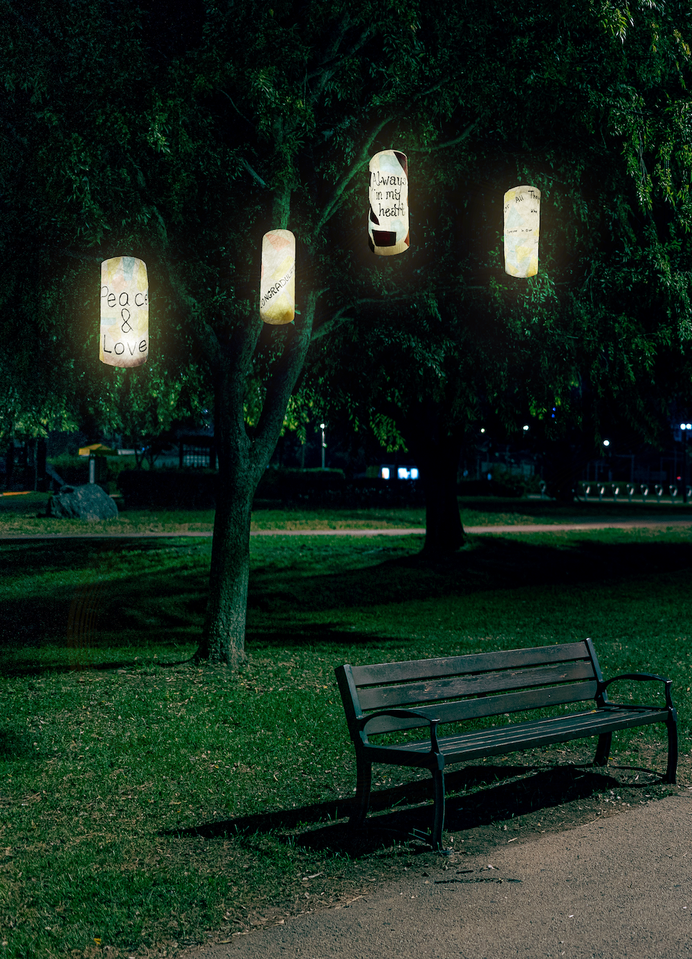 Community project ‘Glimmer’ by Laura Brenchleu