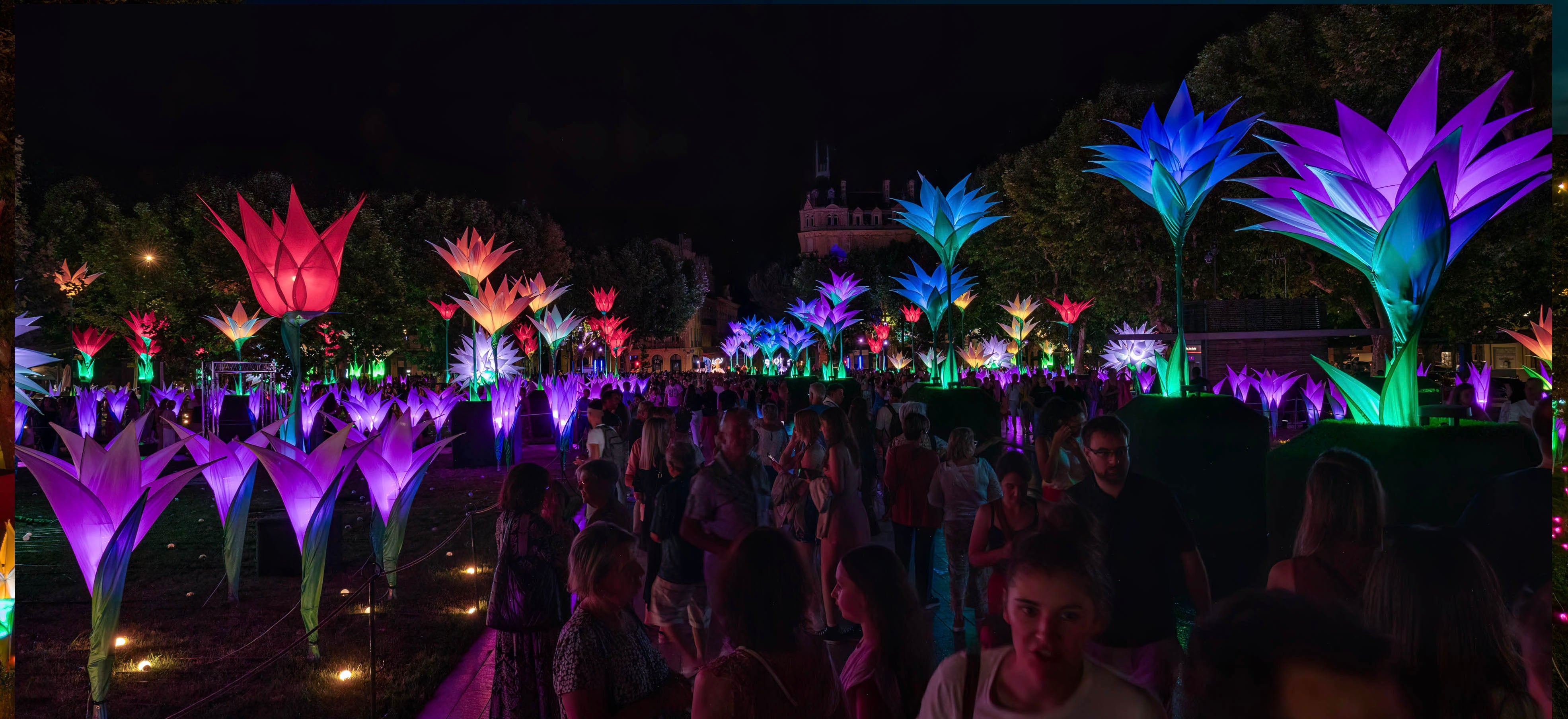 Elysium Garden by Jigantics, as seen displayed elsewhere in 2023. This display will be found in Palace Green