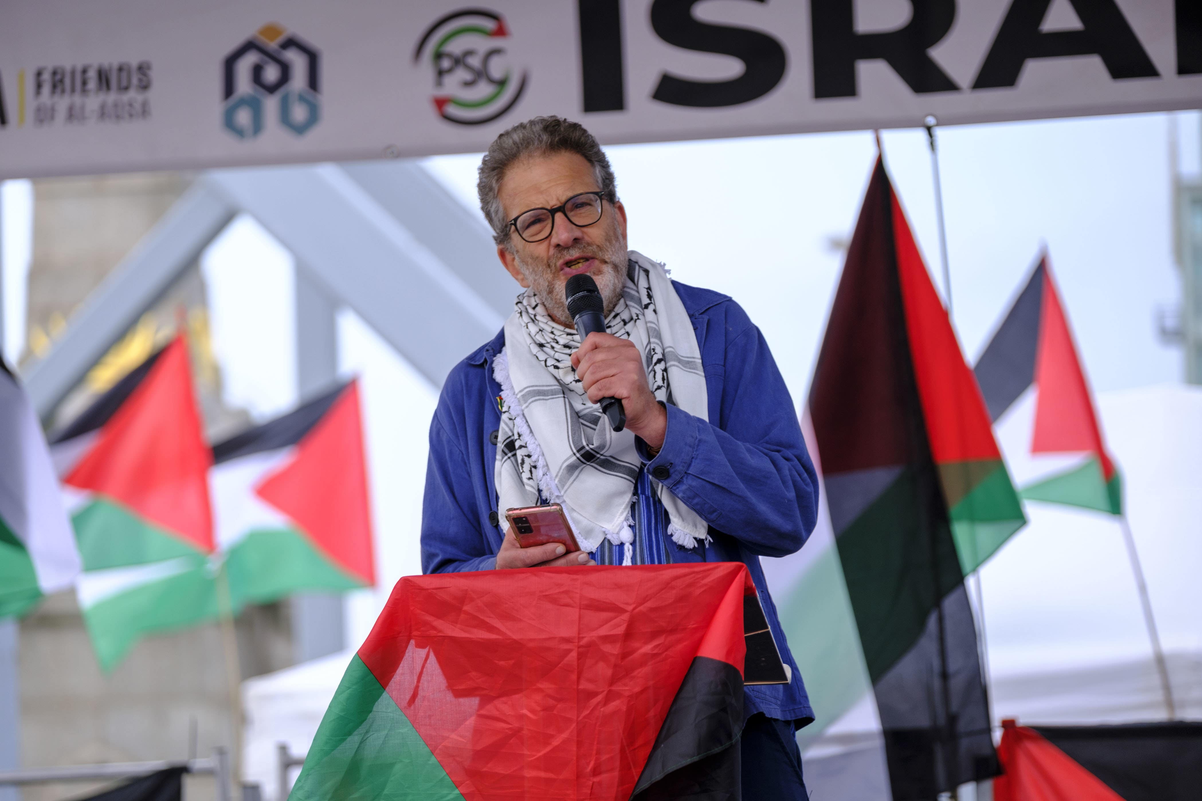 Ben Jamal said changing Labour policy would represent a defeat for the PM (Palestine Solidarity Campaign/PA)