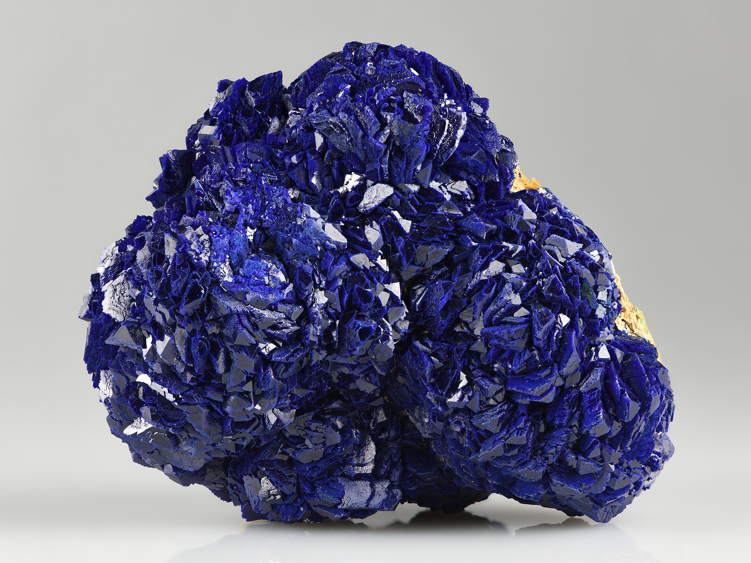 The newly discovered Stone Age blue pigment was made from a mineral called Azurite, pictured here.