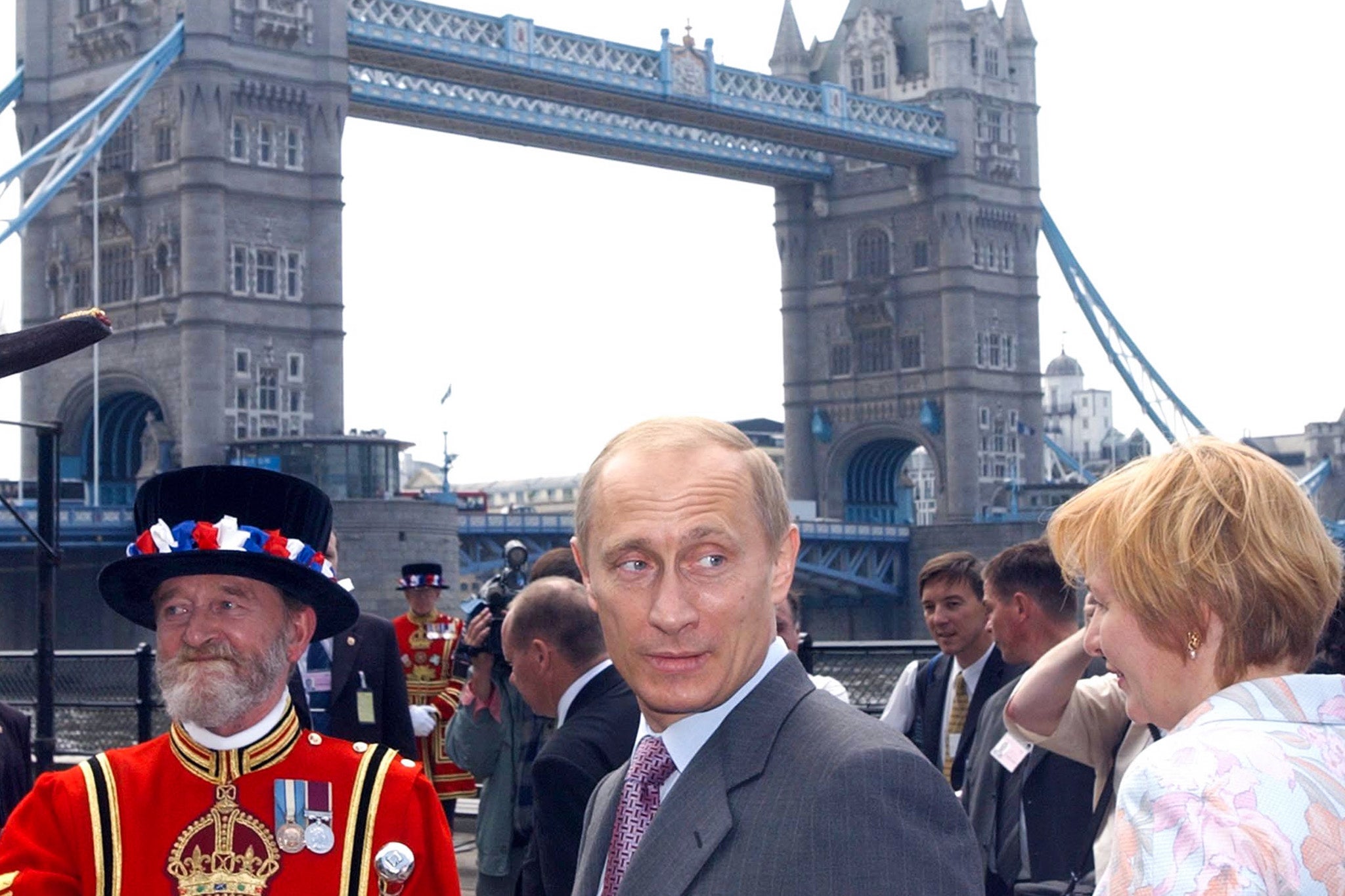 Putin was welcomed to London when Britain was trying to foster ties with Moscow