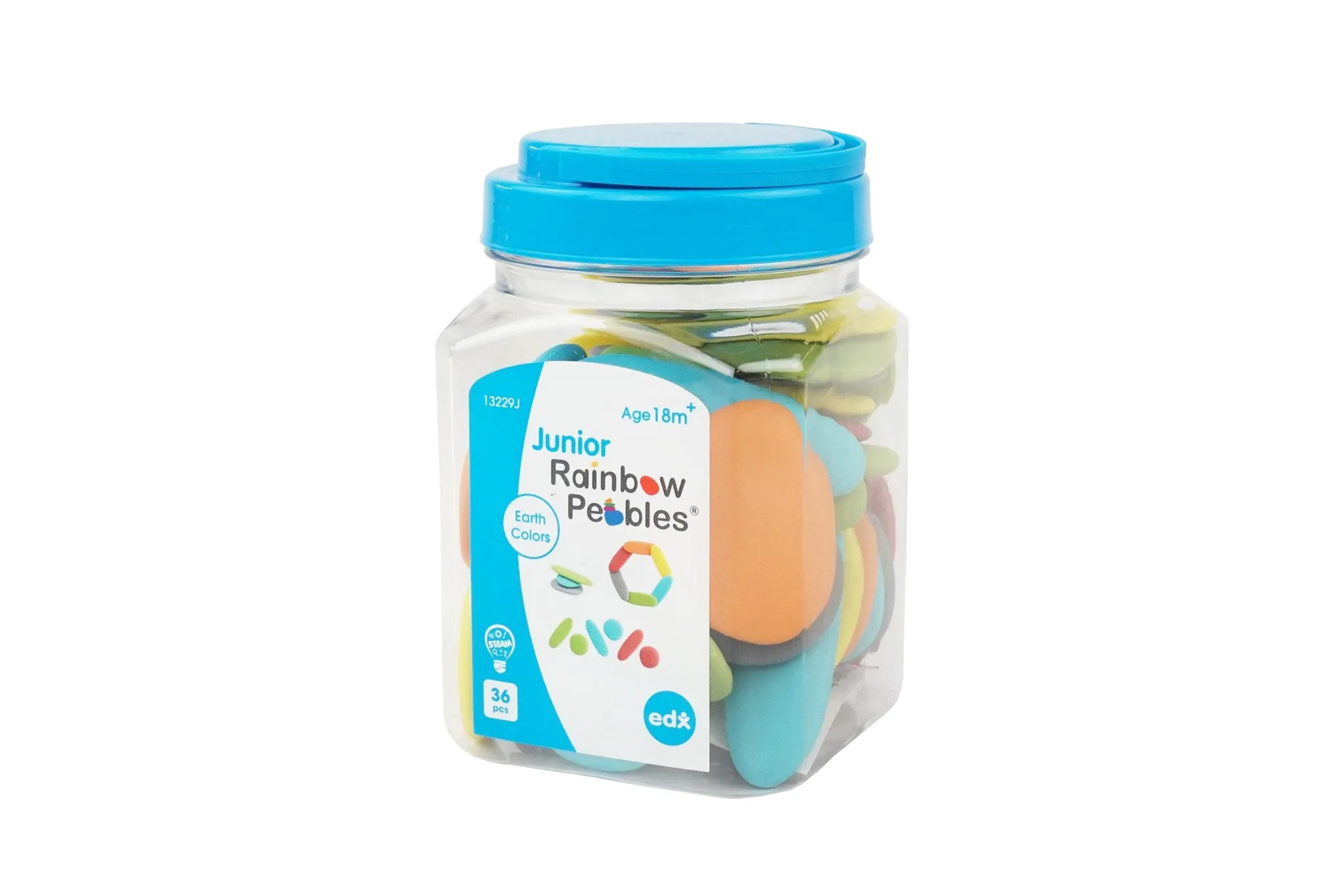 indybest review Edx Education junior rainbow pebbles - earth colours