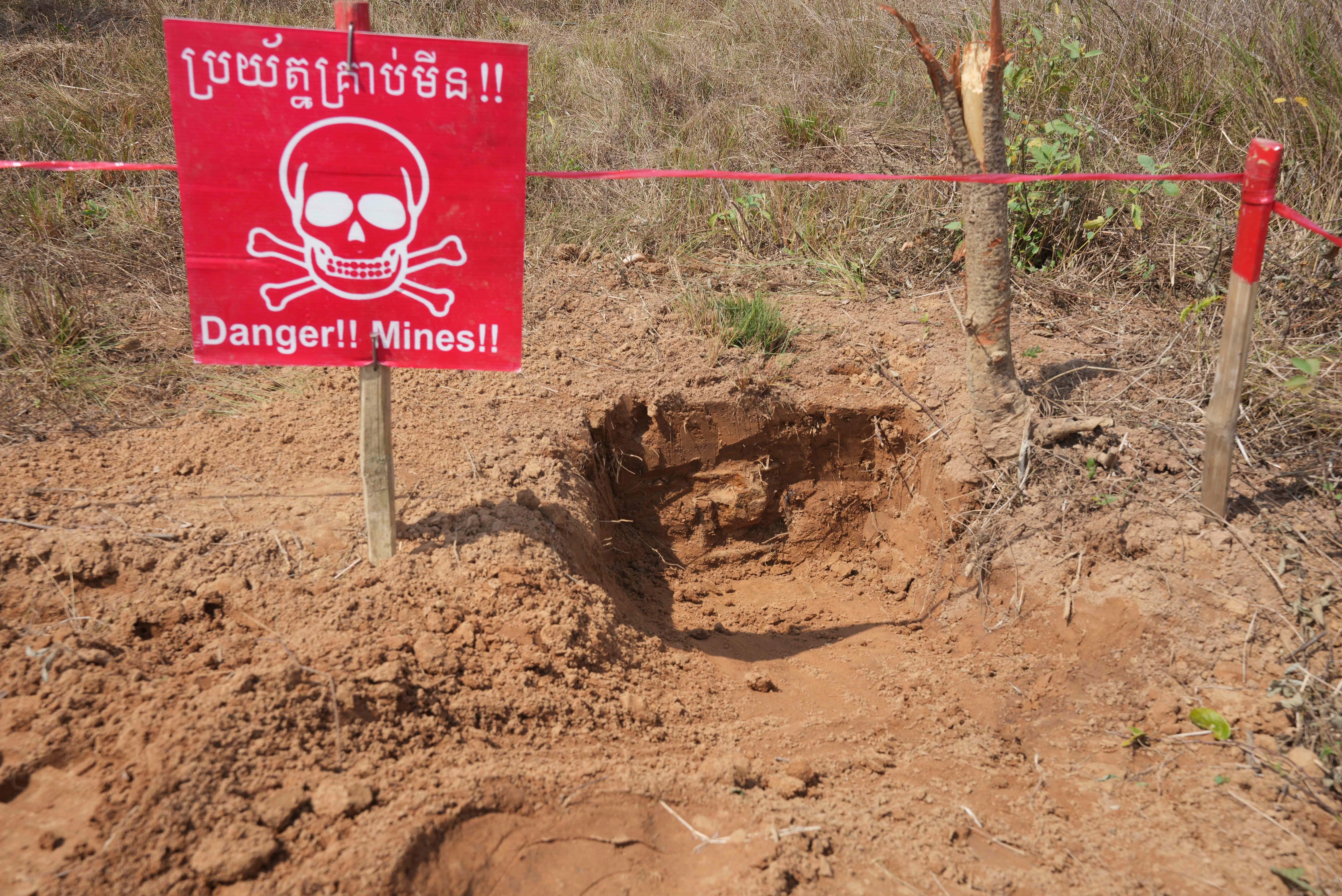 Cambodia US Land Mines