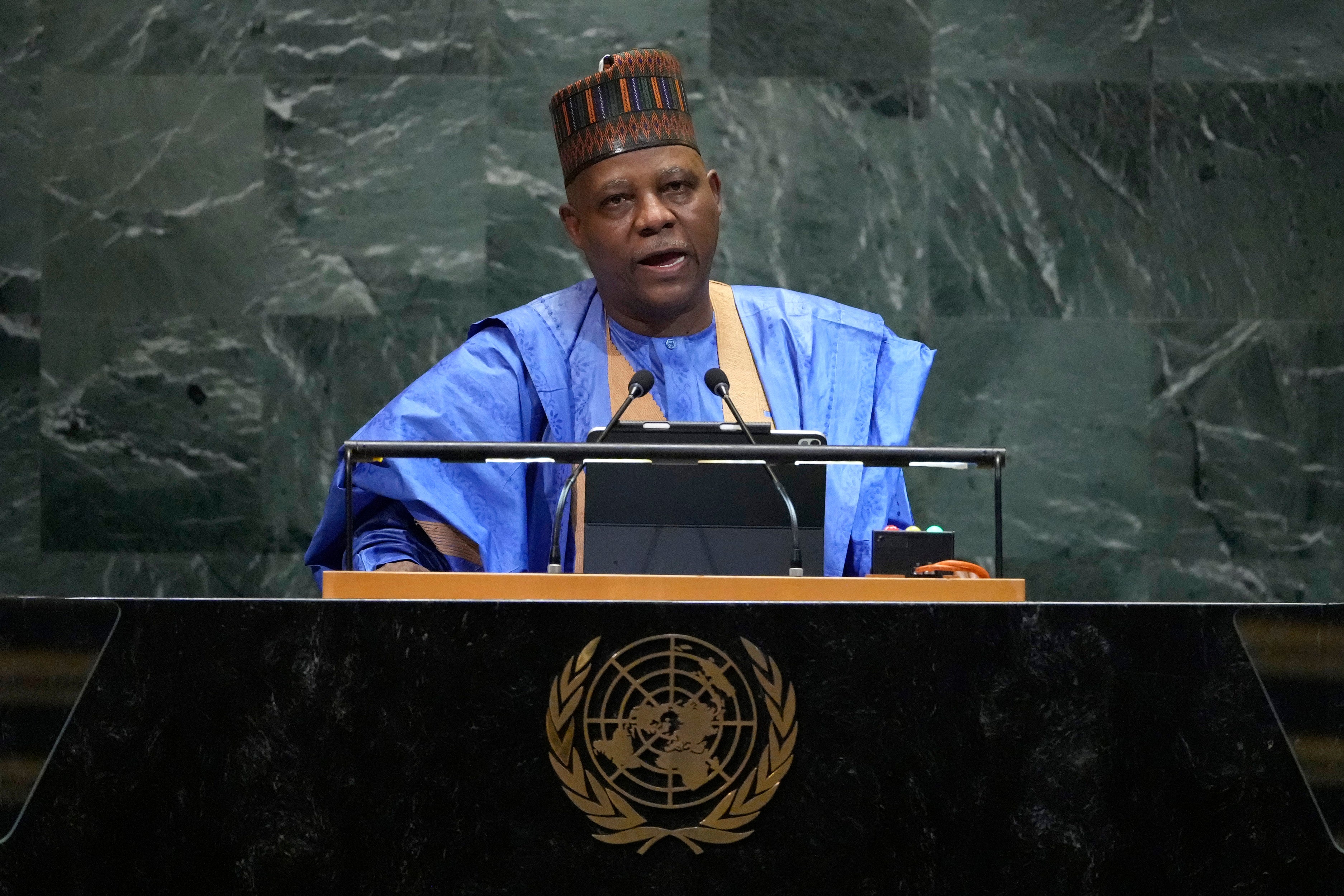UN General Assembly Nigeria