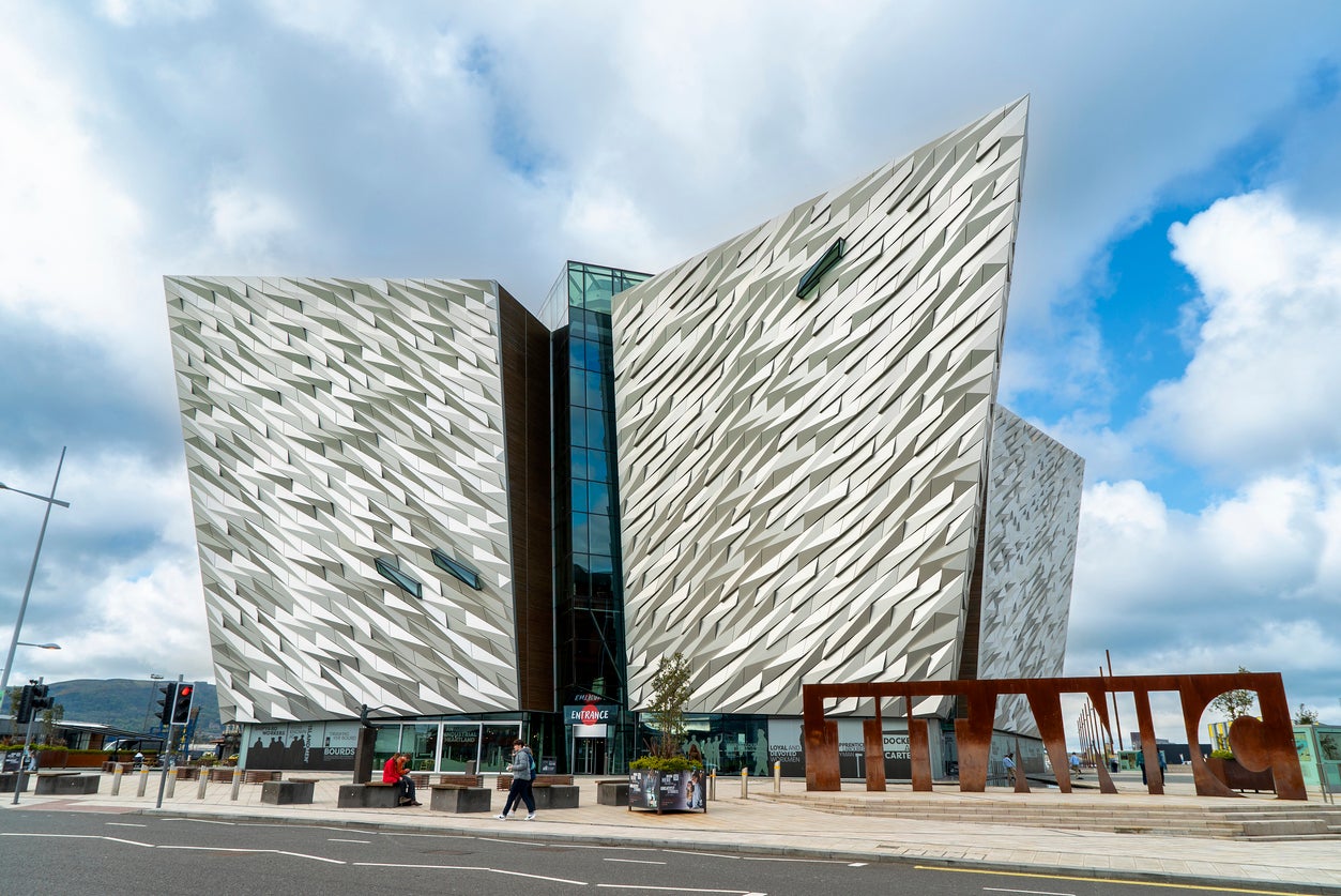 Take a self-guided tour in Titanic Belfast