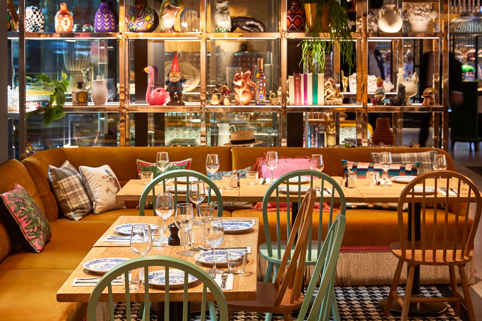 Mama Shelter is known for its loud prints and colourful design