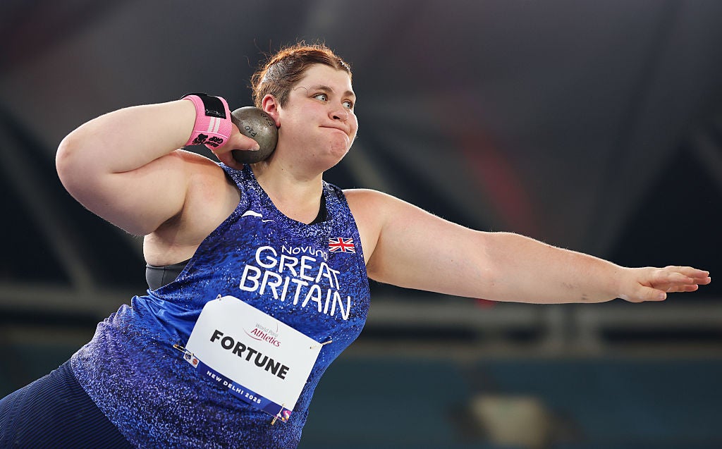 <p>Sabrina Fortune proved unstoppable in New Delhi</p>