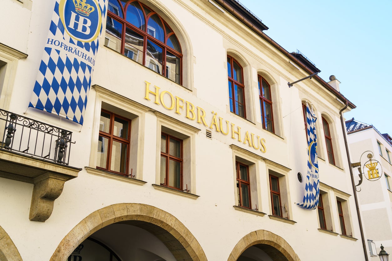 Hofbräuhaus Munich is a sprawling brewery with capacity for 3,500 people