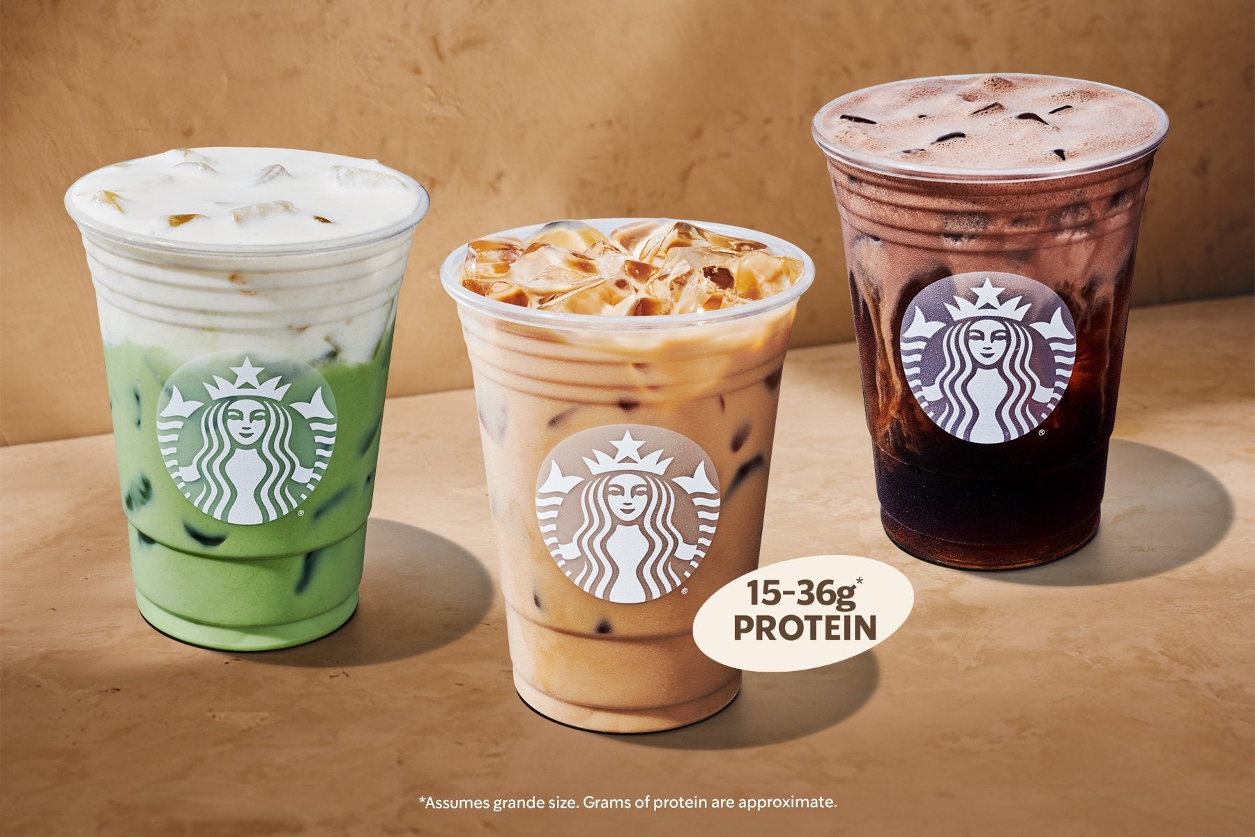 Starbucks' new drinks offer up to 36 grams of protein each
