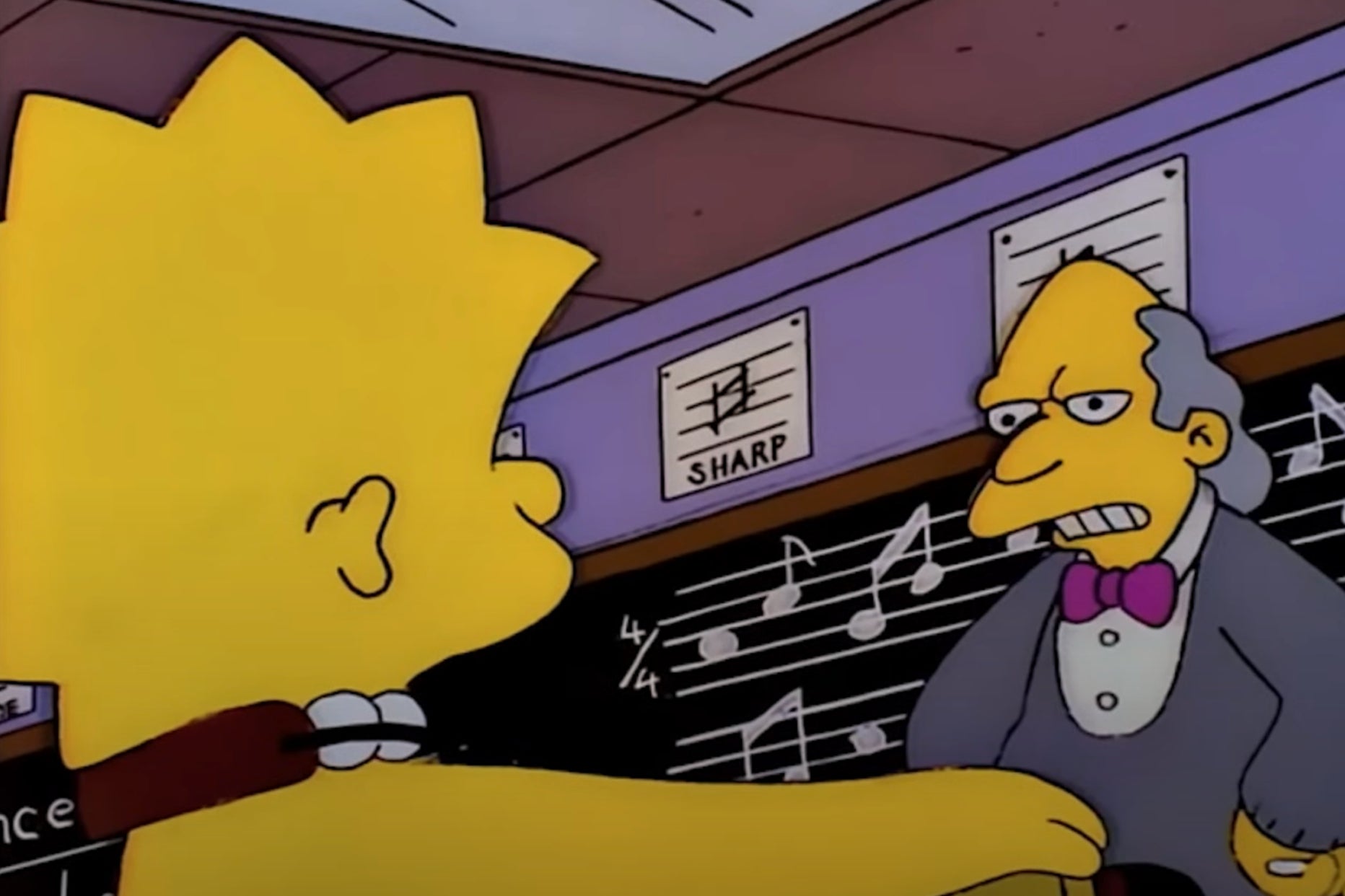 Mr Largo is the longtime Springfield Elementary music teacher in 'The Simpsons'