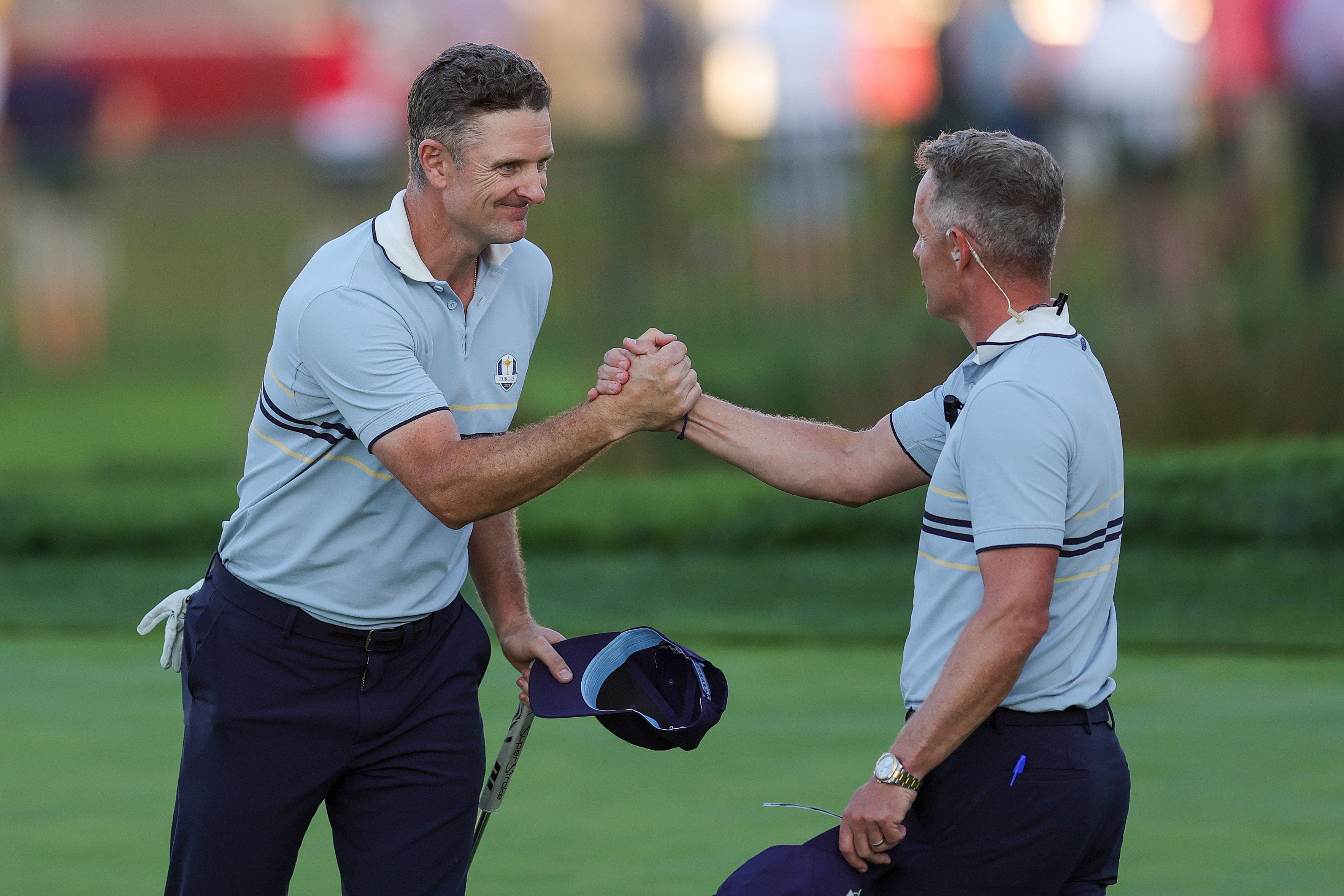 Rose and Donald played together in the away win in 2012 and combined for another at Bethpage this year