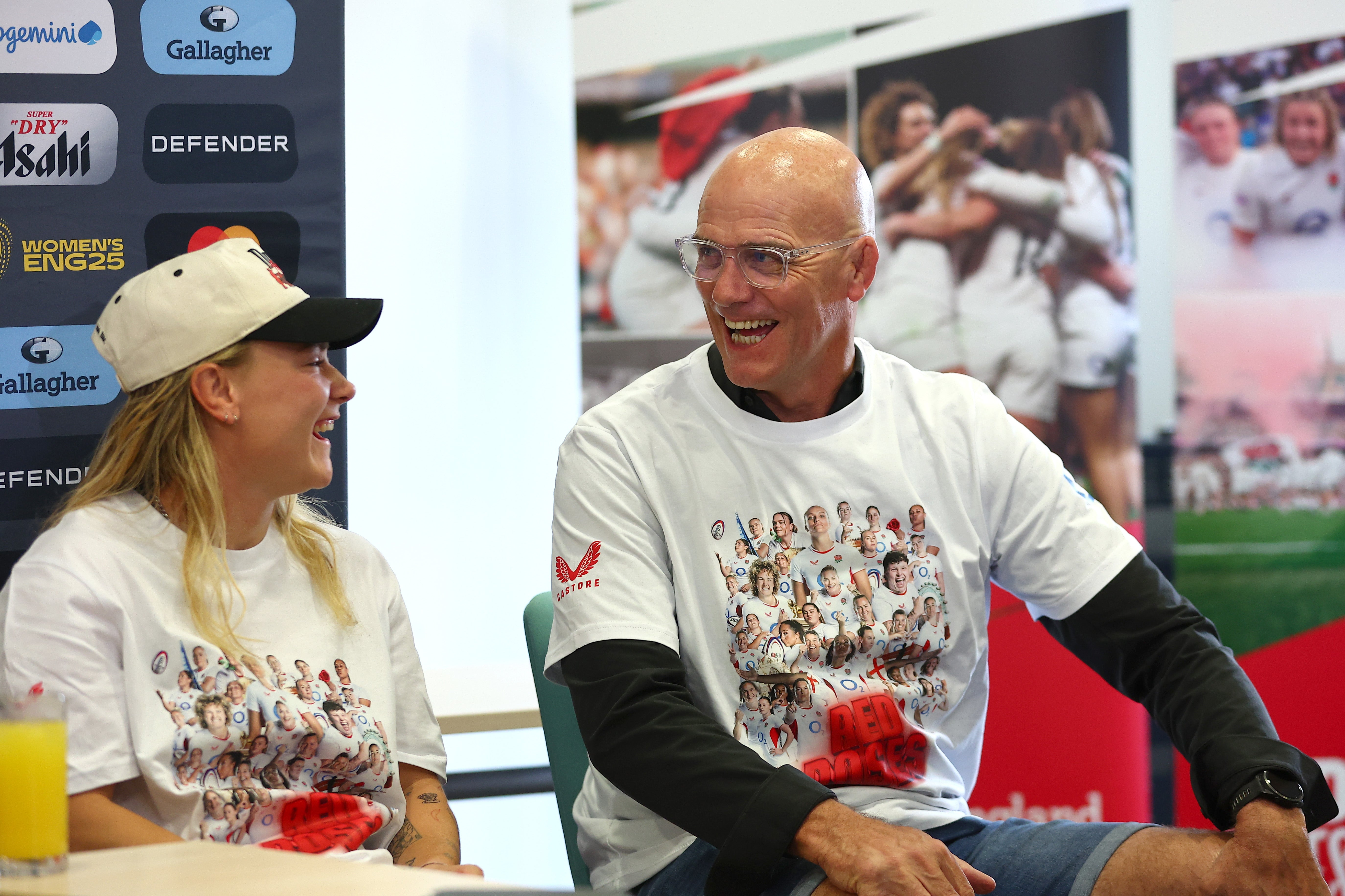 John Mitchell (right) has proved popular with his squad