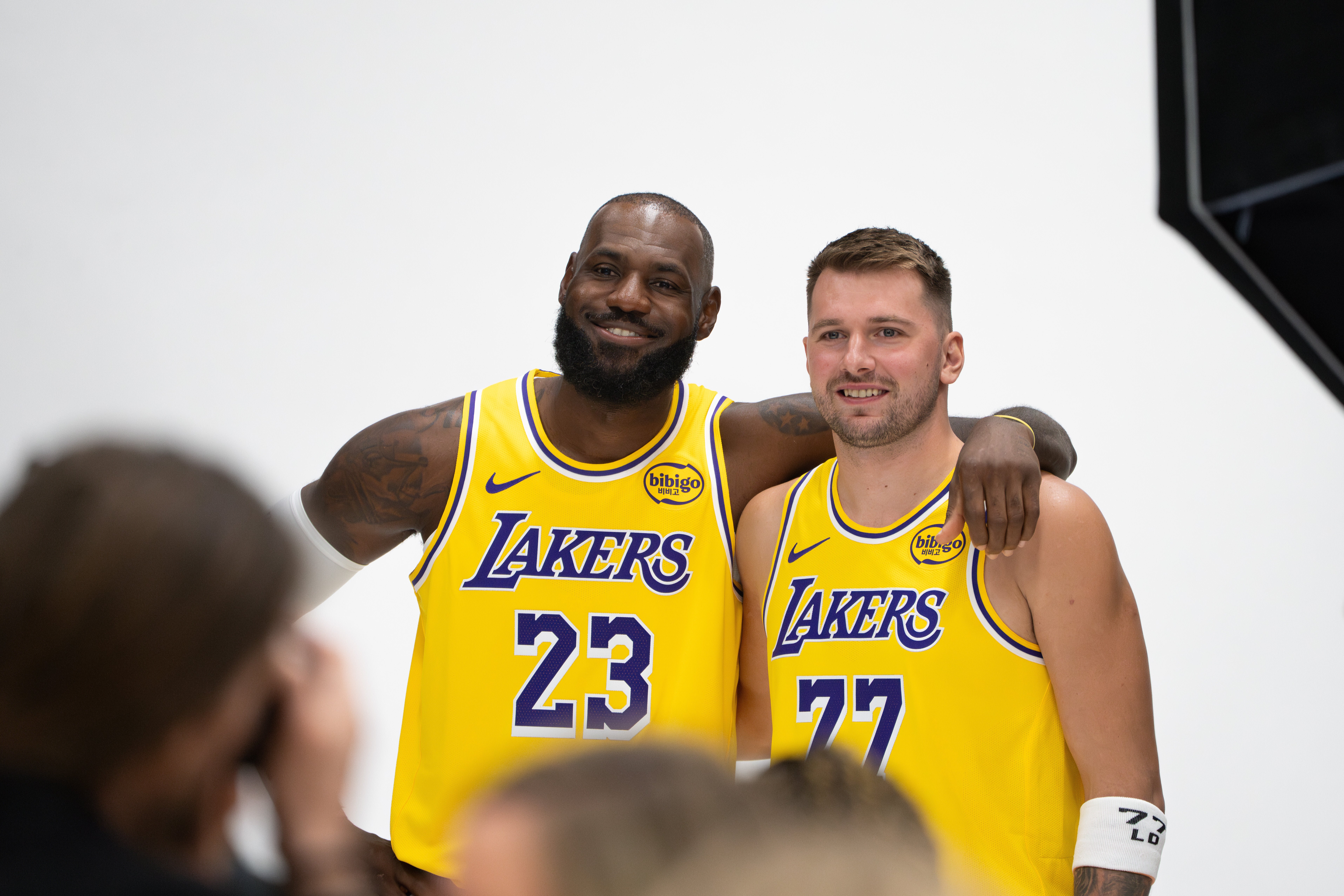LeBron James and Luka Doncic joined forces with the Lakers last season