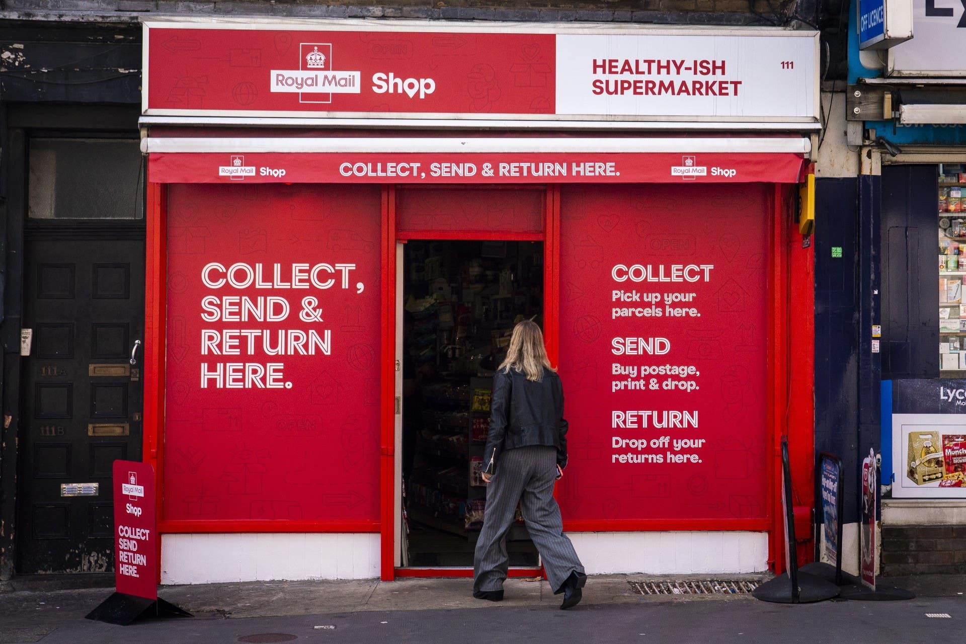 Around 8,000 stores will now be branded Royal Mail
