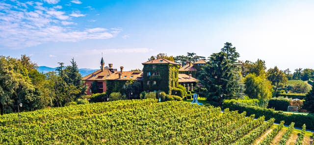 <p>L’Albereta Relais and Chateaux sits in the Bellavista vineyards  in Franciacorta, producing some of the region’s best wines</p>