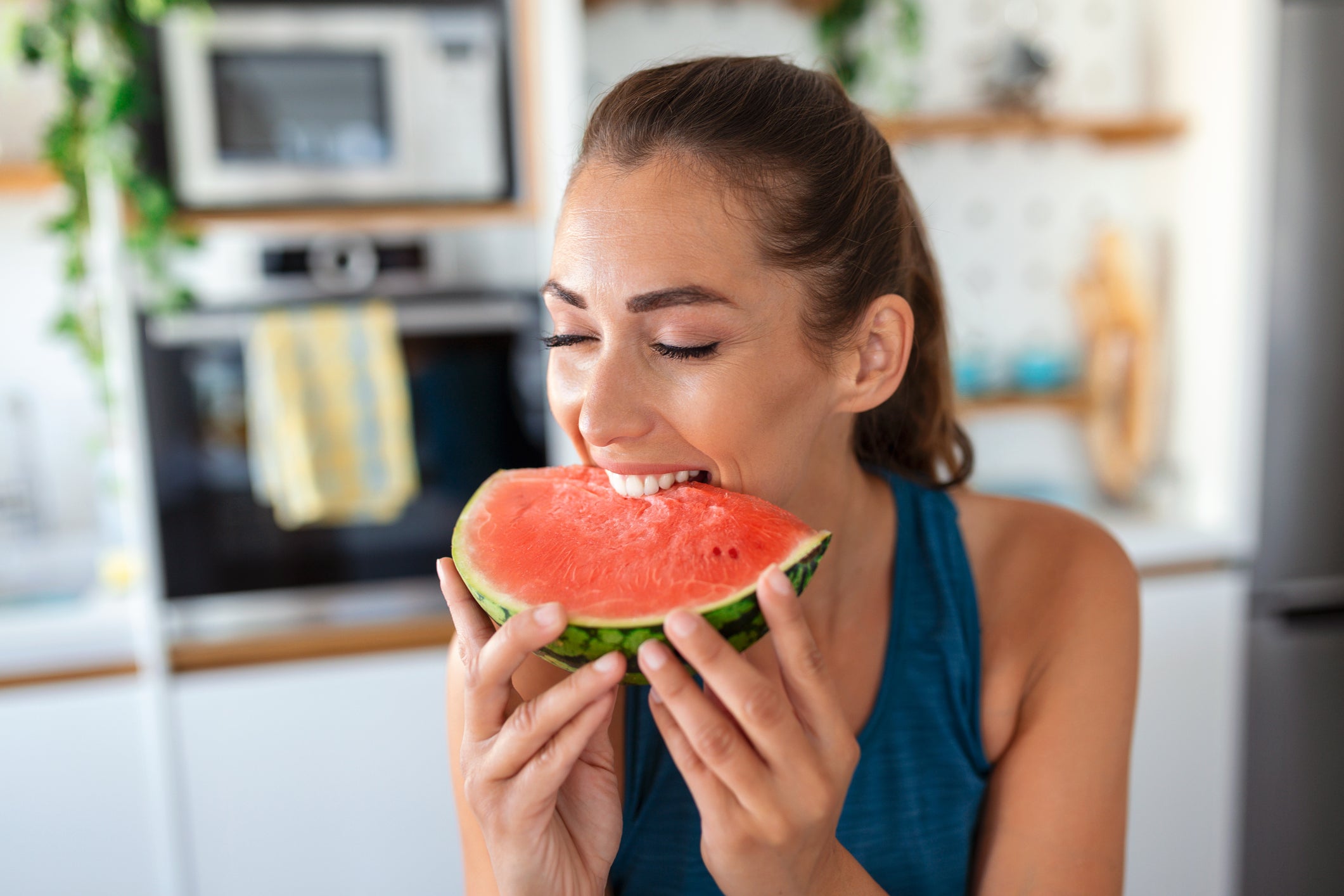 The rinds of watermelons can be pickled - and edible within a couple of hours of preparation