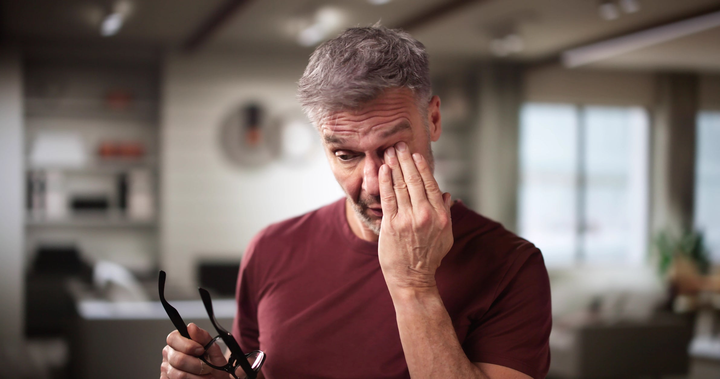 Have something in your eye? No poking with your finger if you want to avoid serious damage