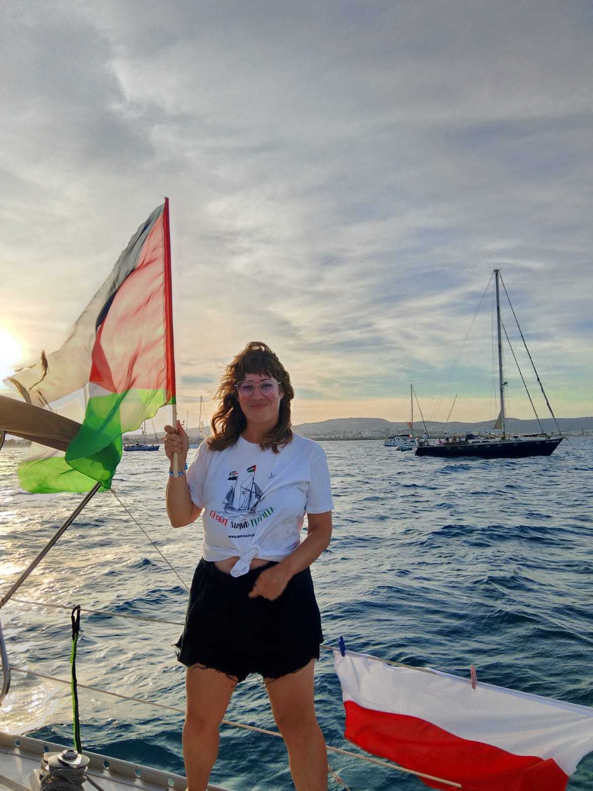 Jasiewicz is one of seven people on the ‘All In’ vessel