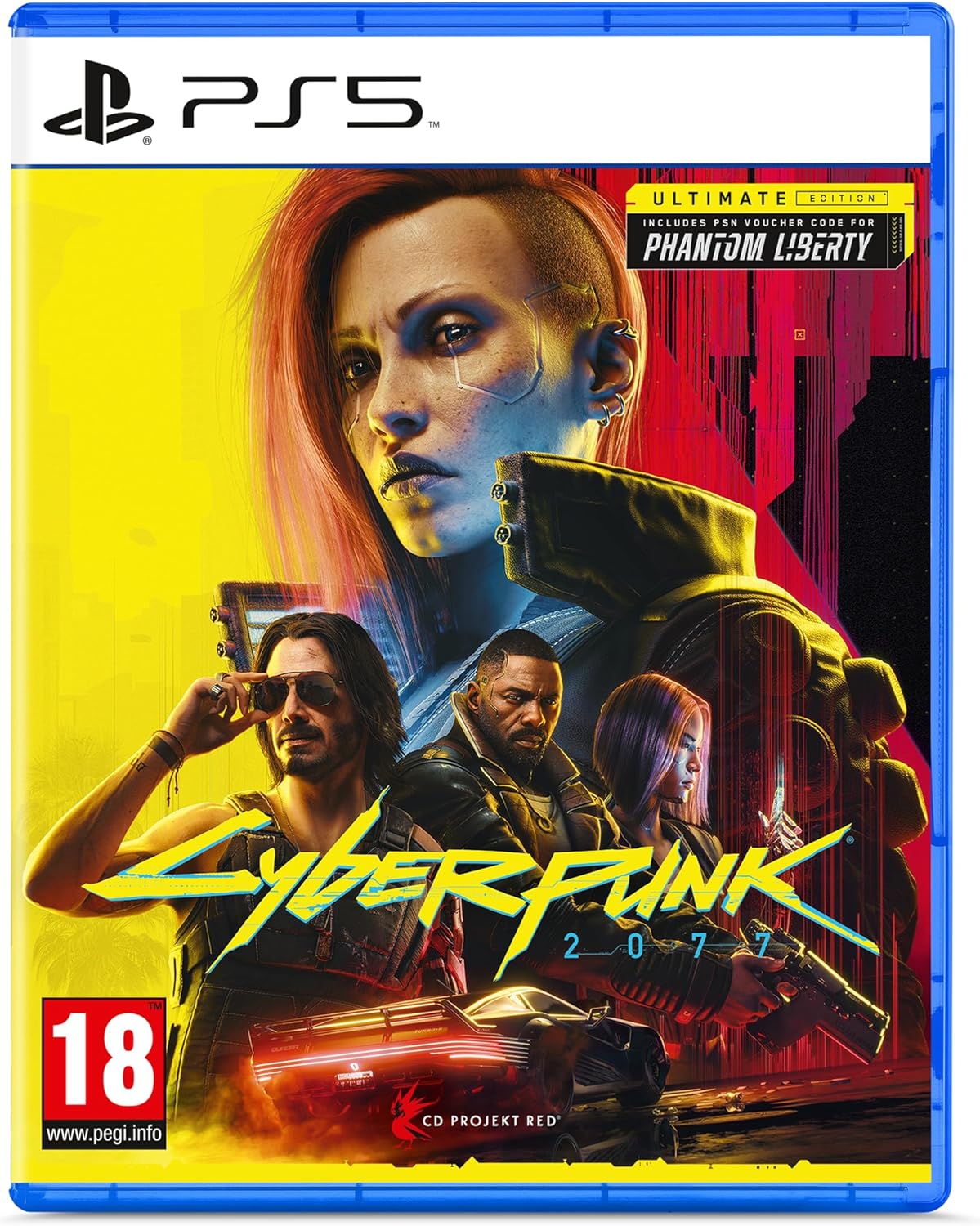 Cyberpunk 2077 PS5 Box Art