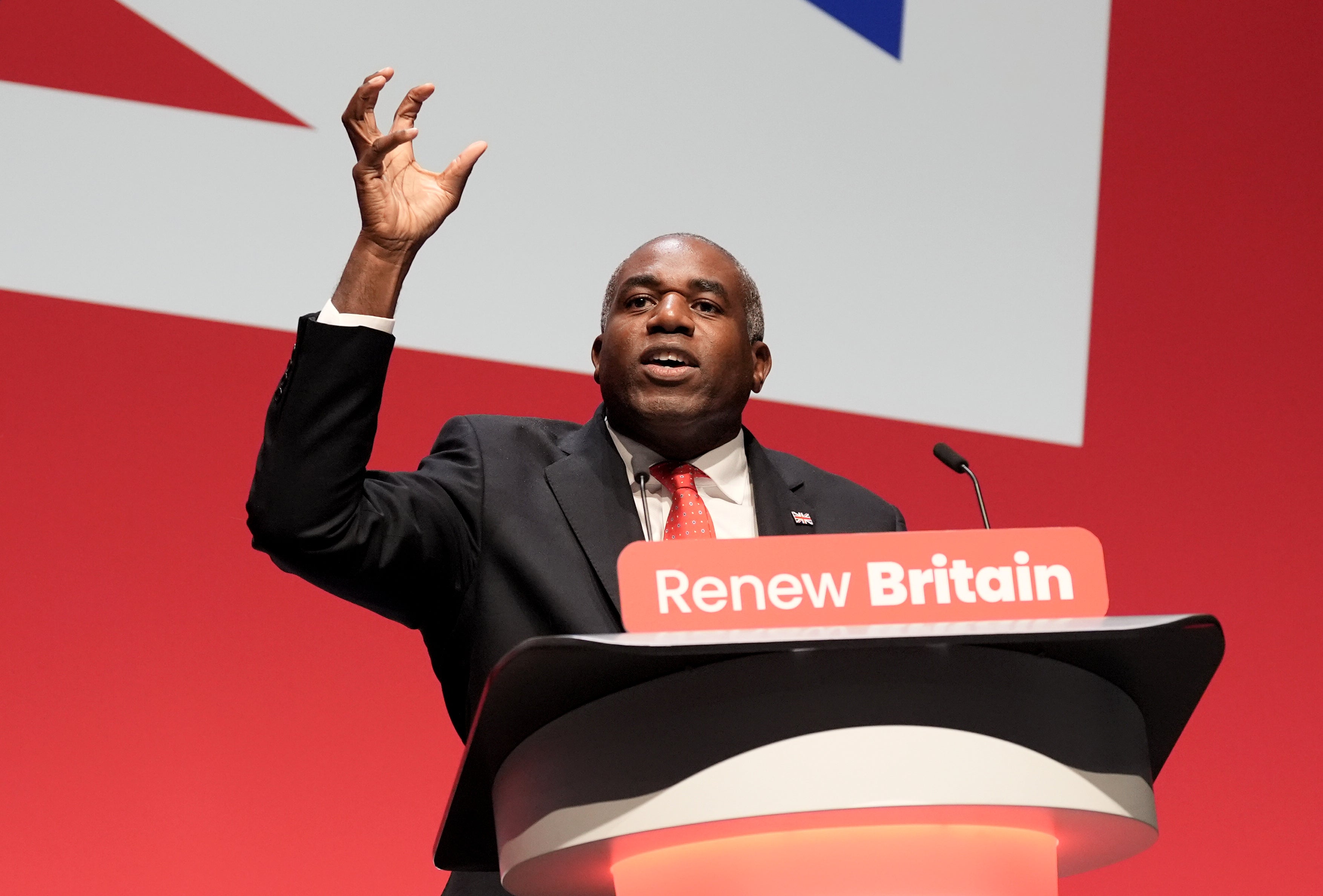 Deputy prime minister David Lammy said Reform’s policy was racist