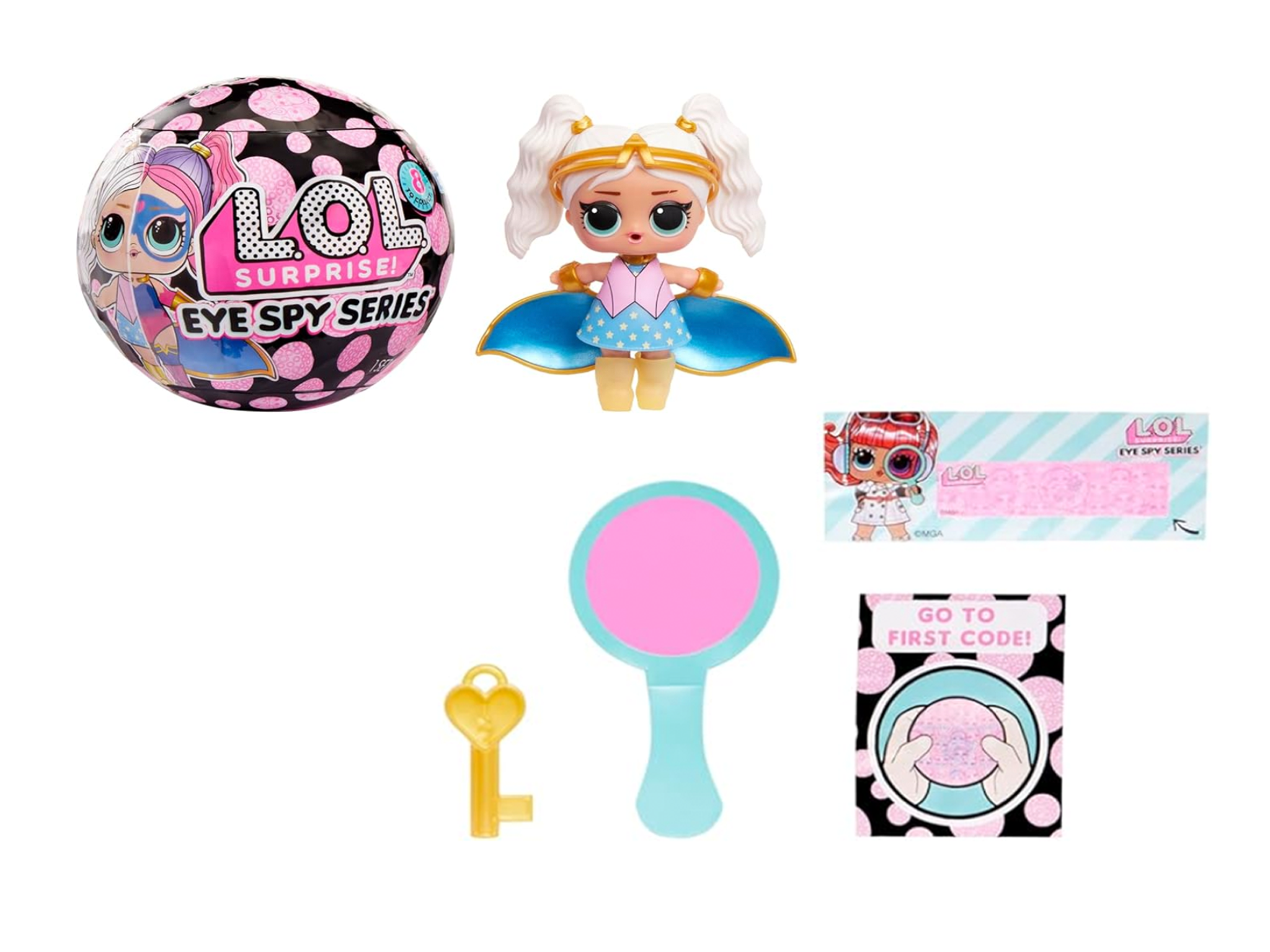 Best stocking filler IndyBest review L.O.L. Surprise! doll tots eye spy
